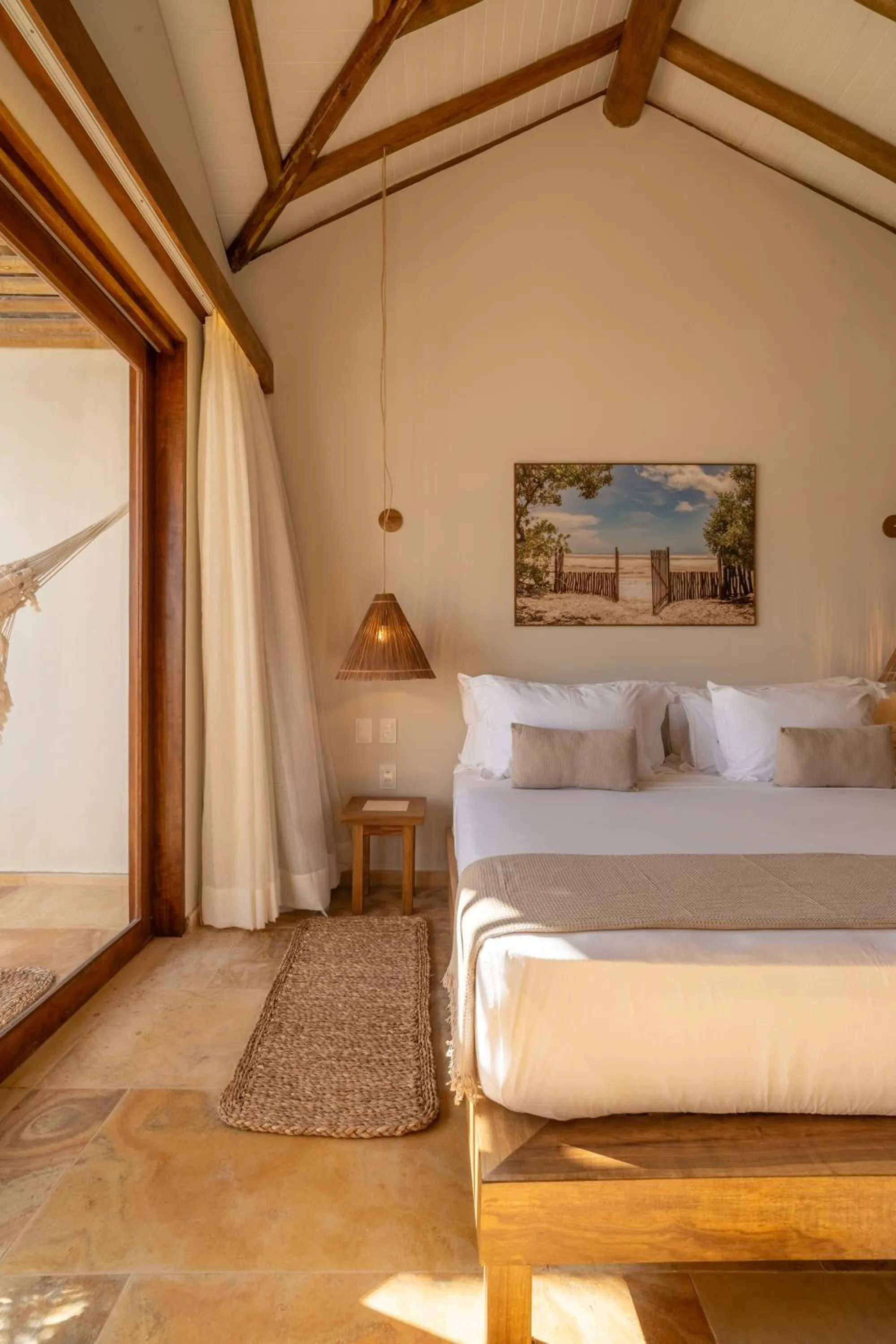 Bed in Villa Tapi