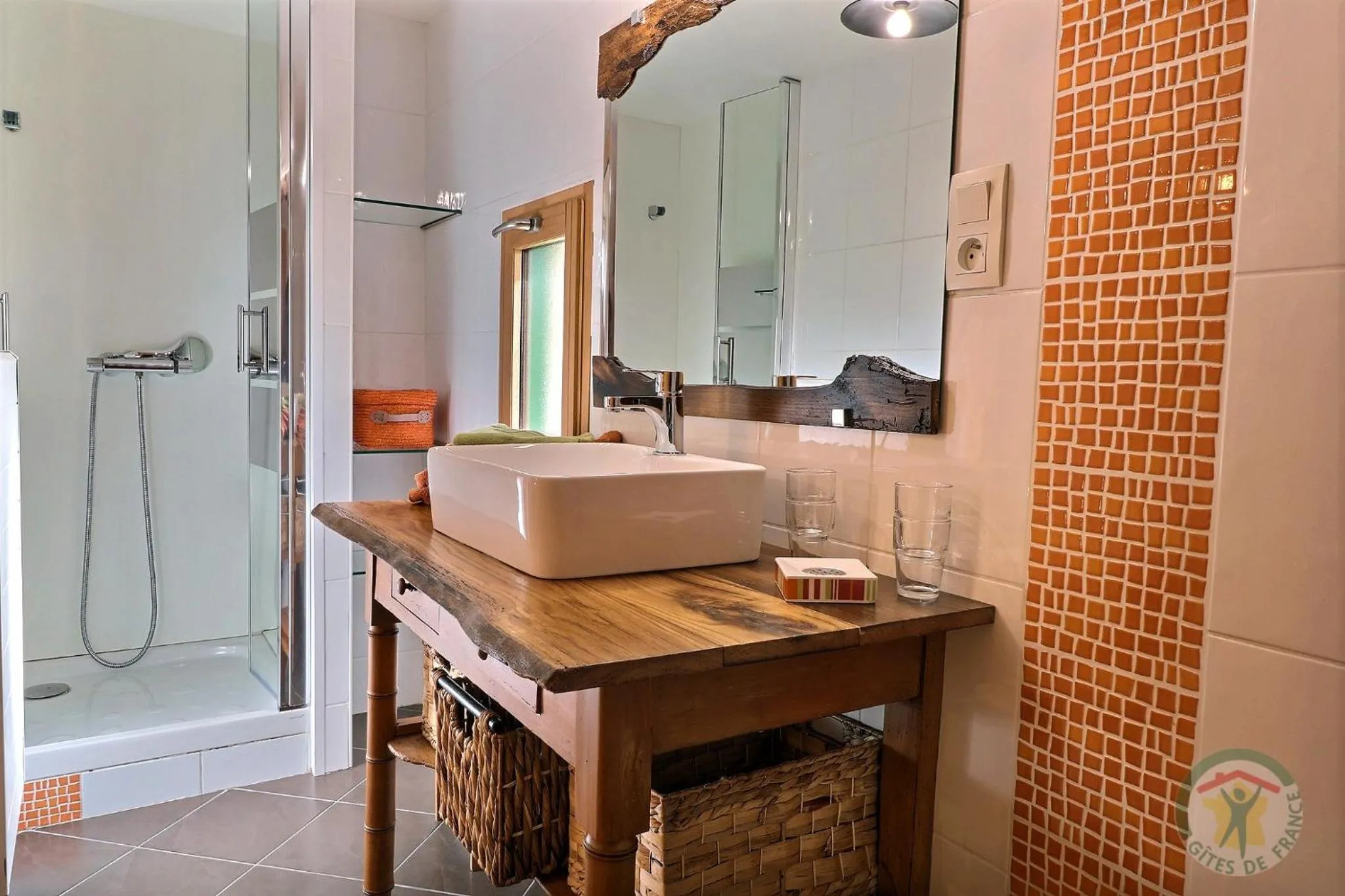 Bathroom in Chambres D'HÔTES