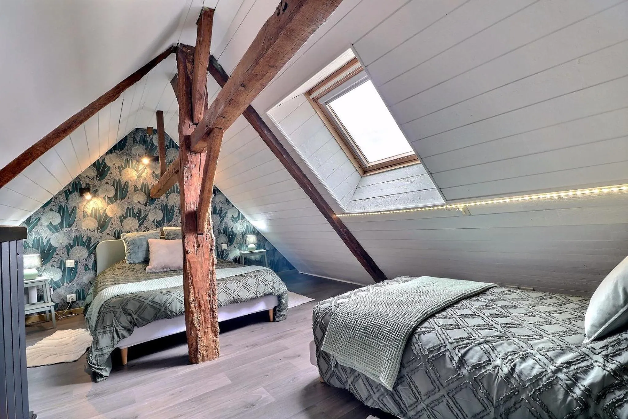 Bed in Chambres D'HÔTES