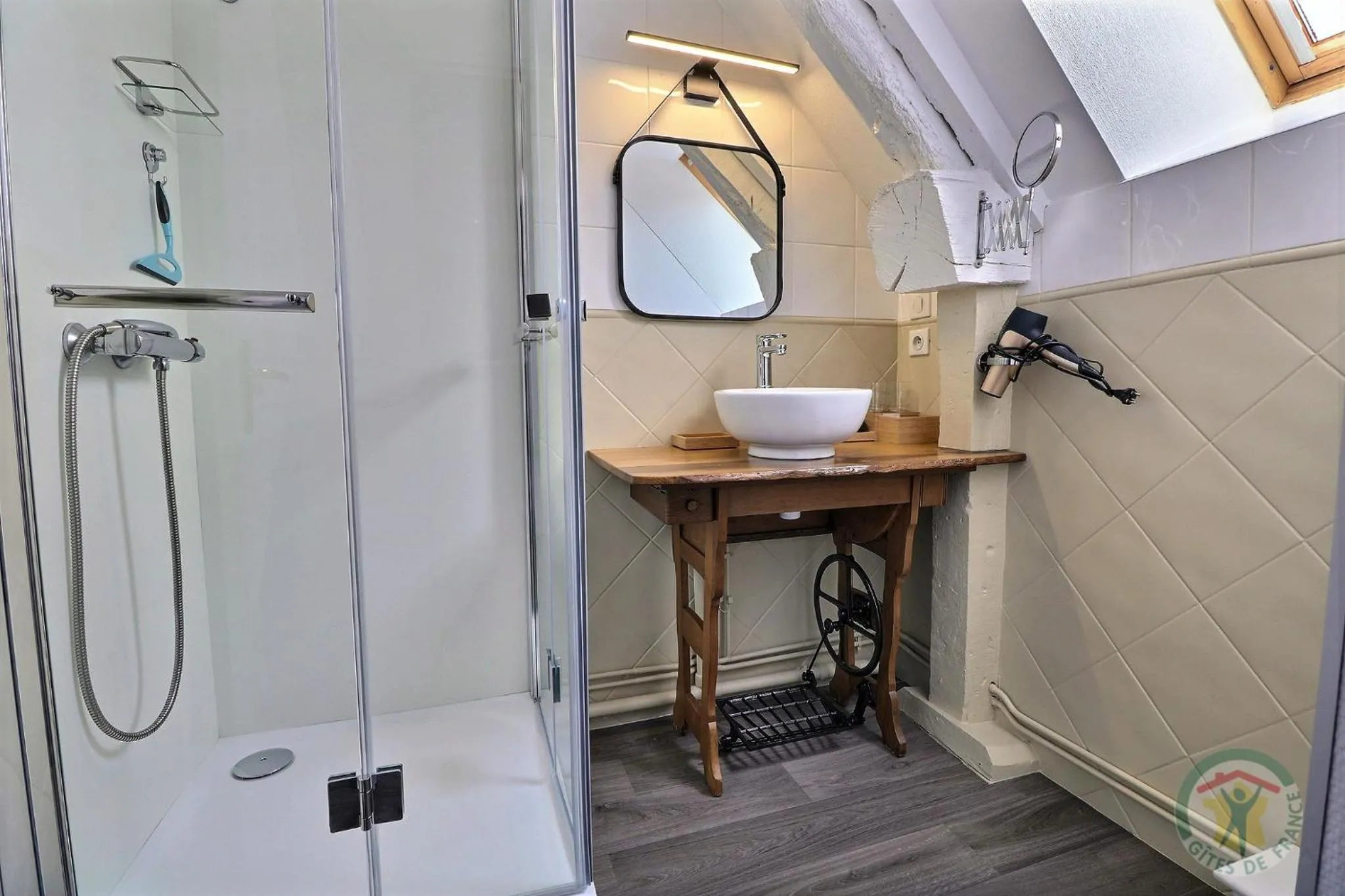 Bathroom in Chambres D'HÔTES