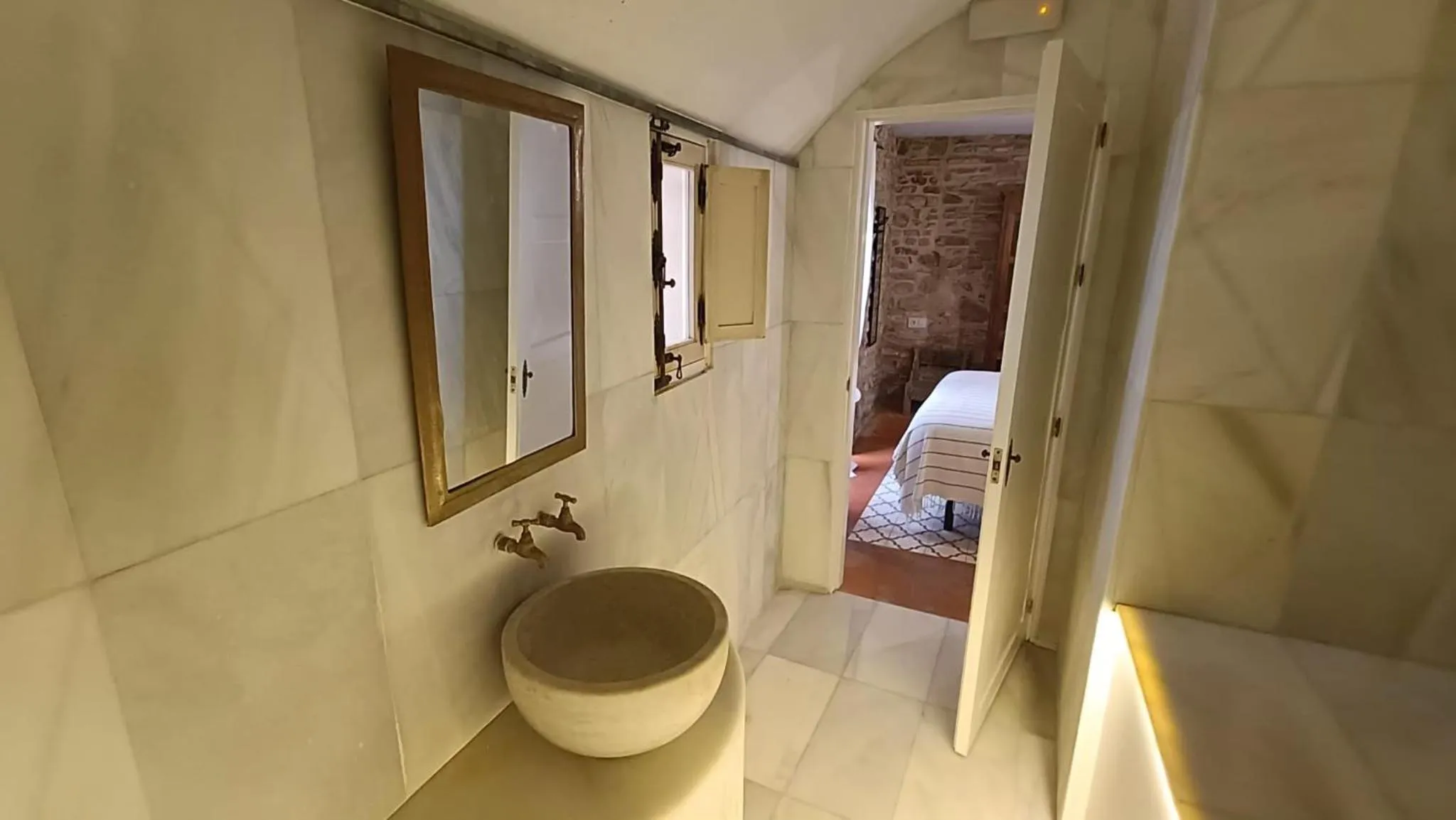 Bathroom, Bed in The Riad - Adults Only