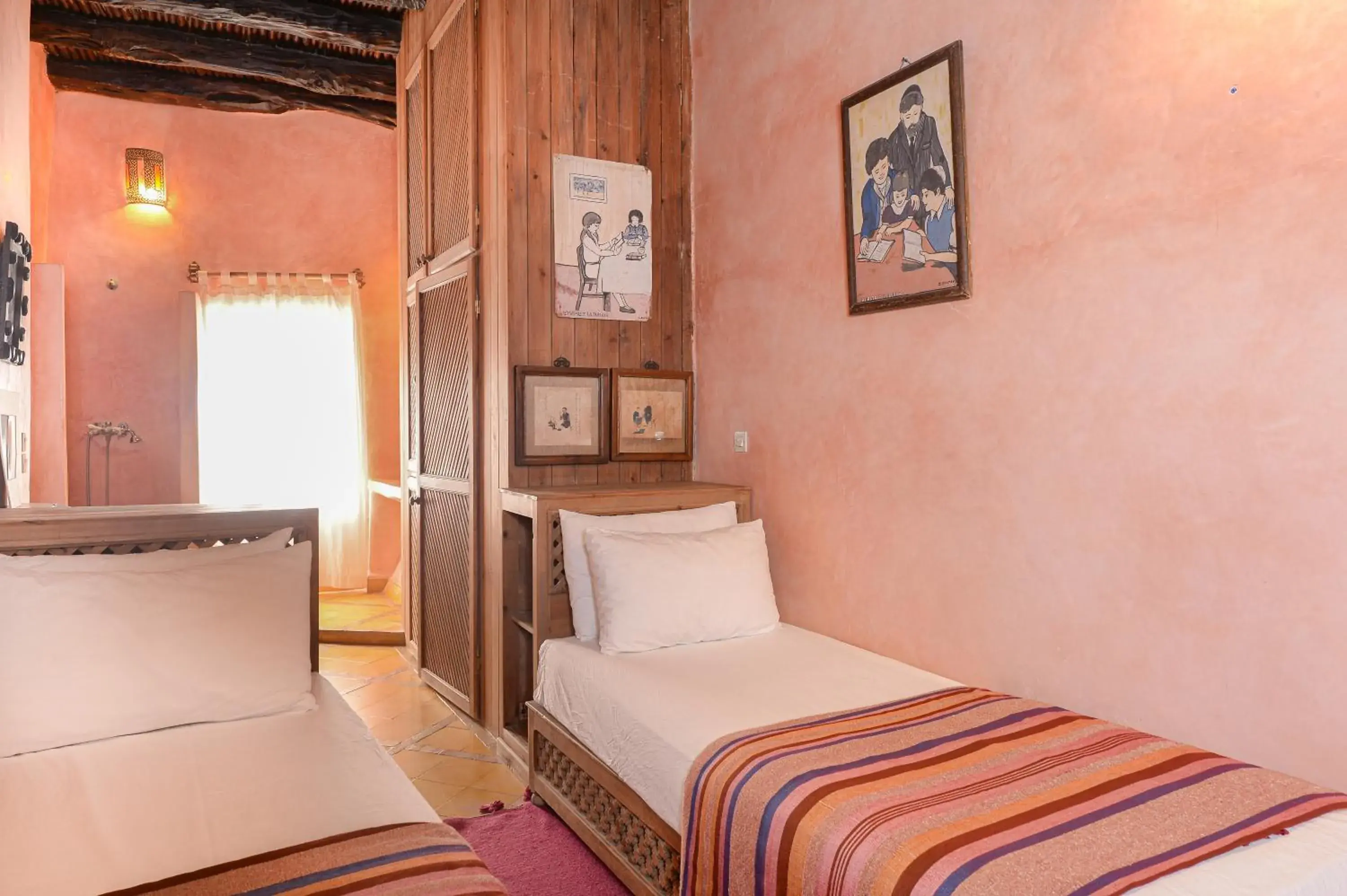 Twin Room in Dar Cherazade & spa Twin Room in Dar Cherazade & spa