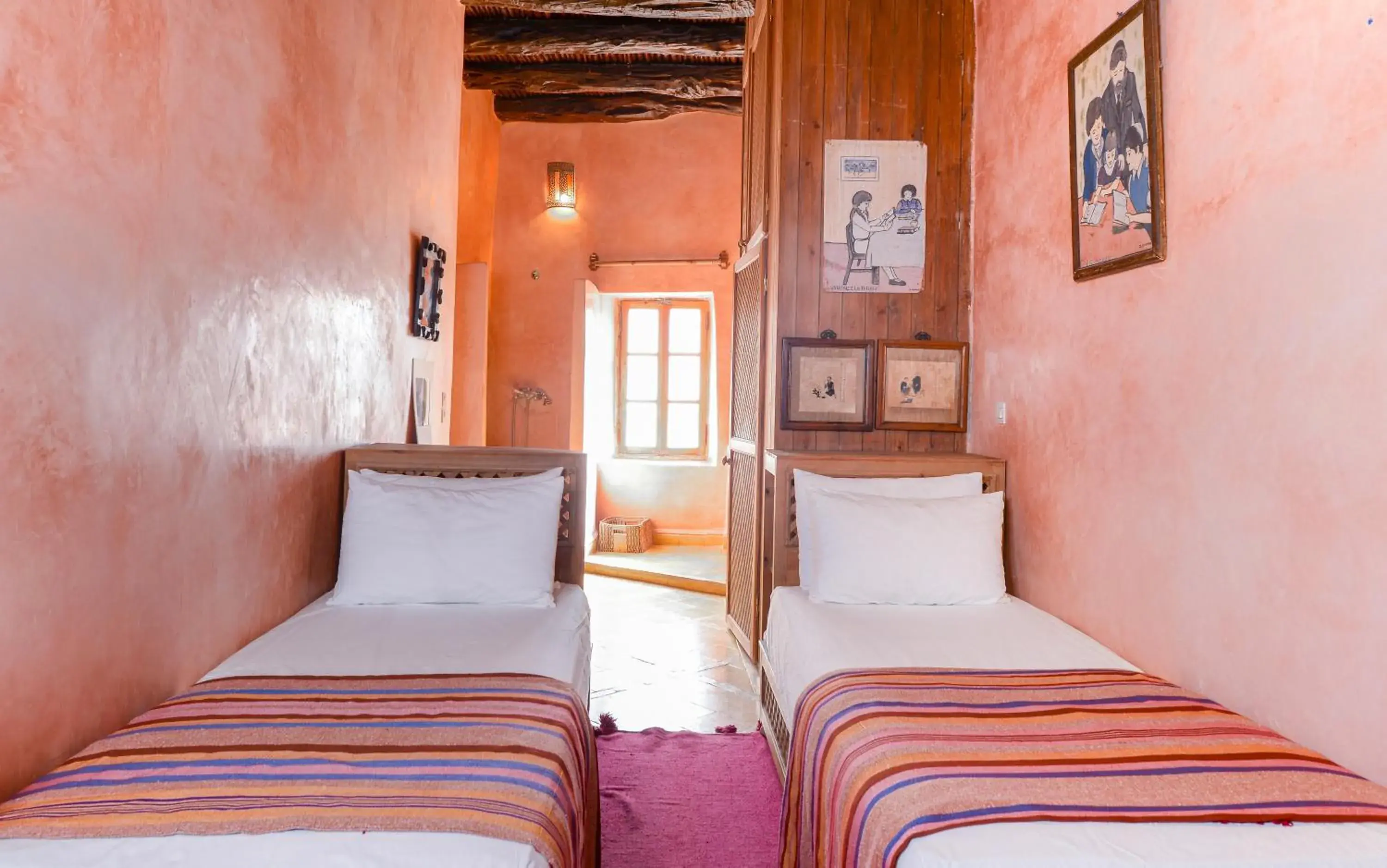 Twin Room in Dar Cherazade & spa Twin Room in Dar Cherazade & spa