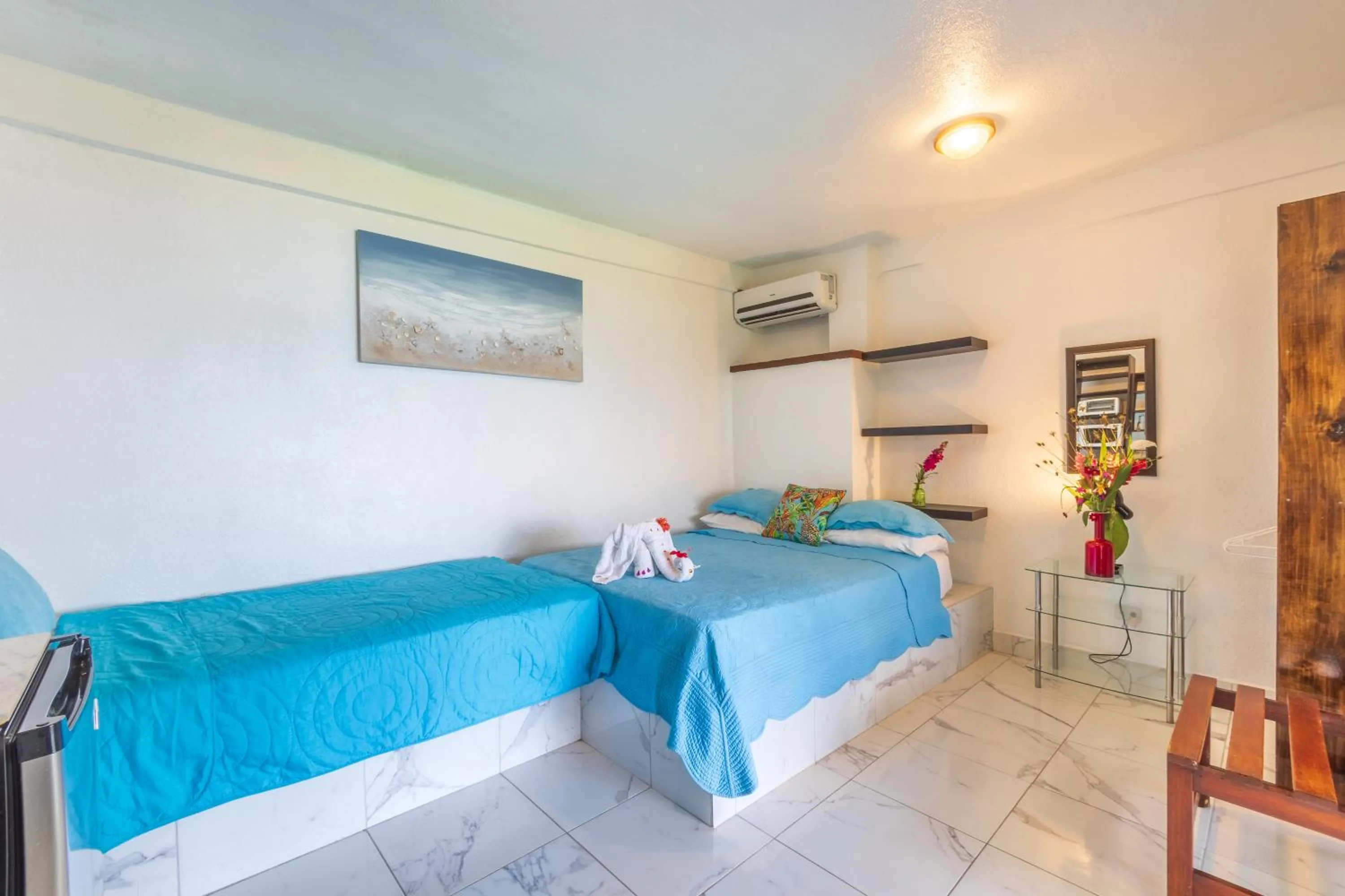 Bed in Hotel Villas de la Selva