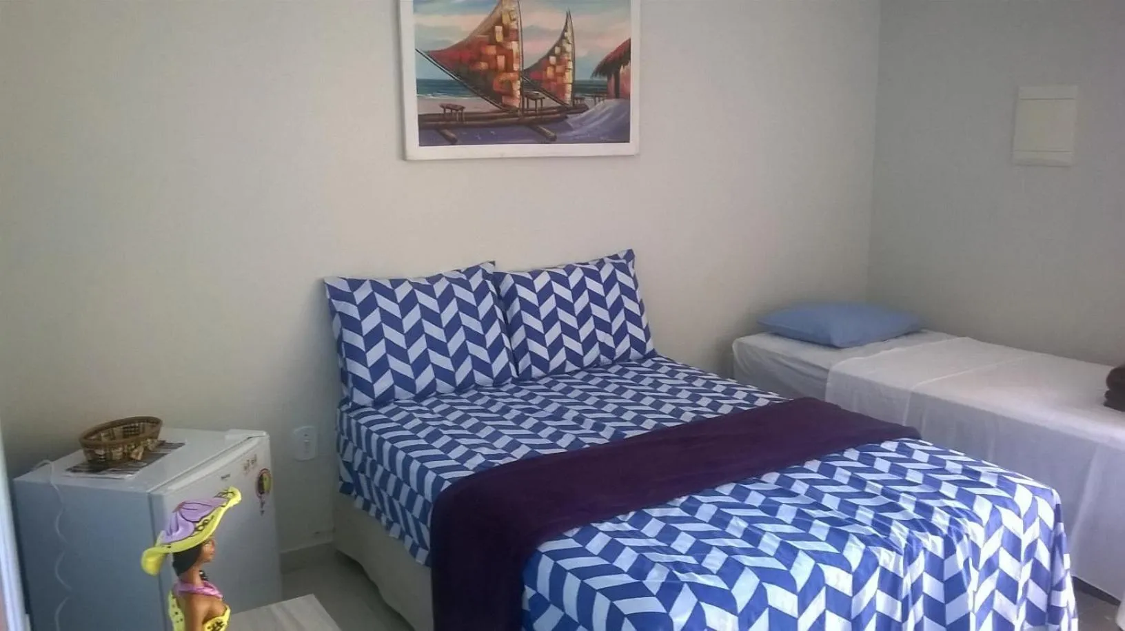 Bedroom, Bed in Pousada Paraíso das Palmeiras