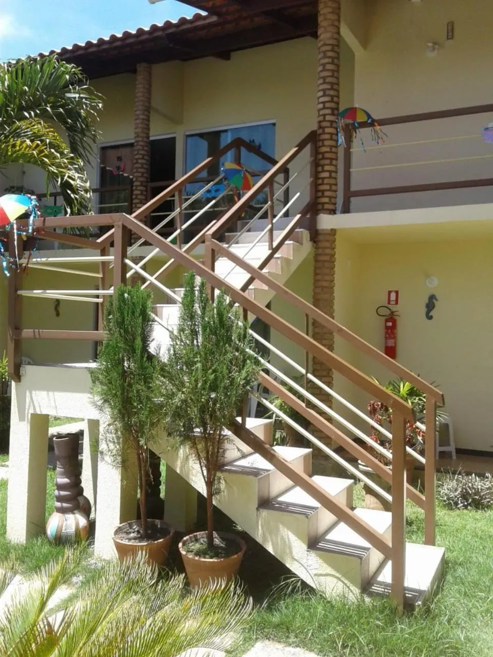 Balcony/Terrace in Pousada Paraíso das Palmeiras