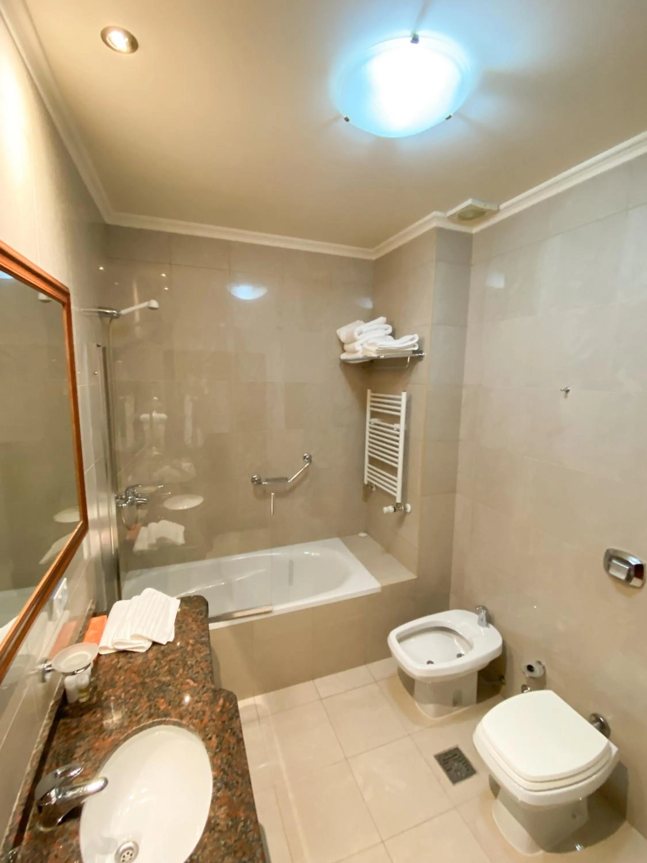 Bathroom in Status Hotel