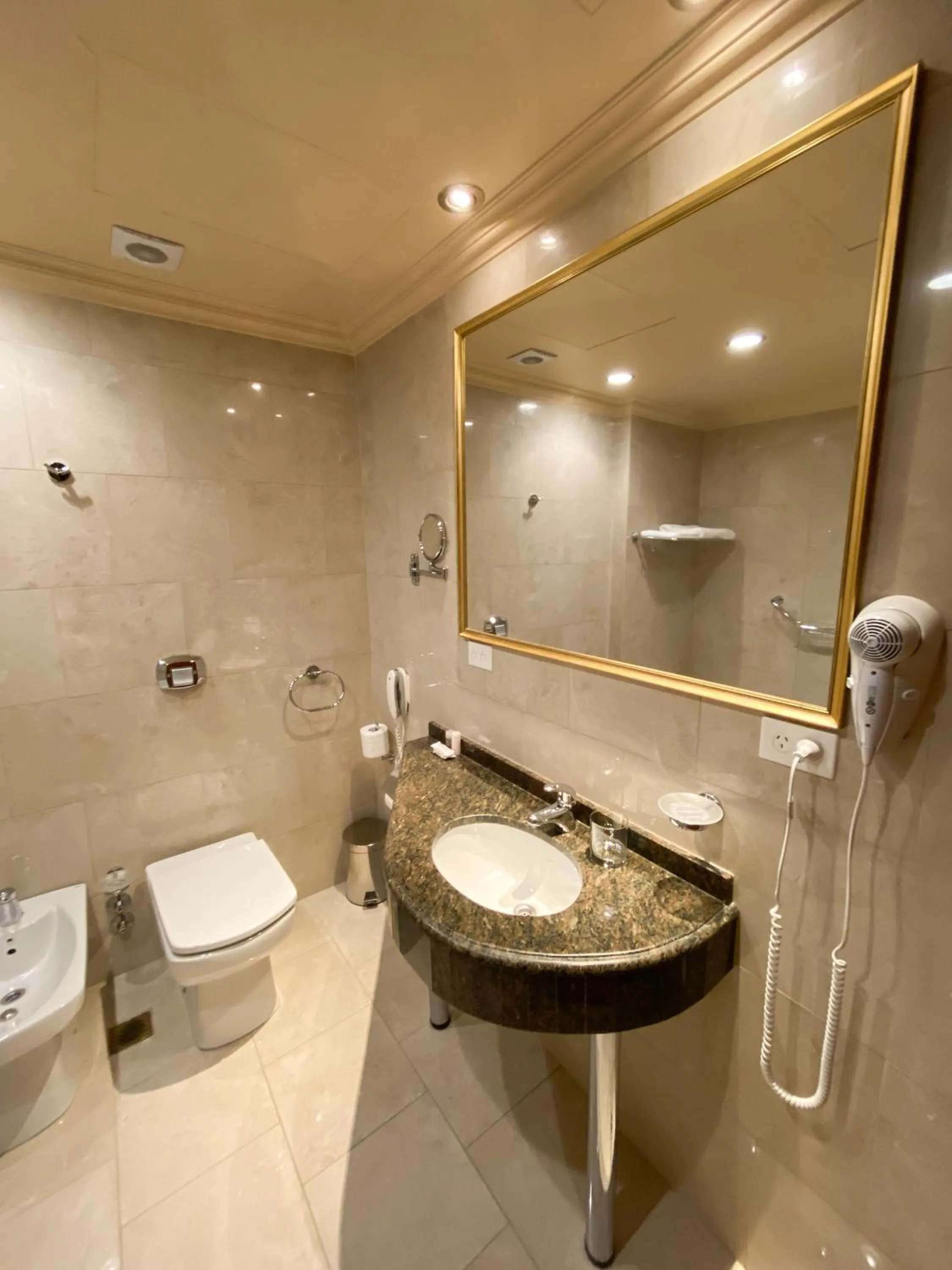 Bathroom in Status Hotel