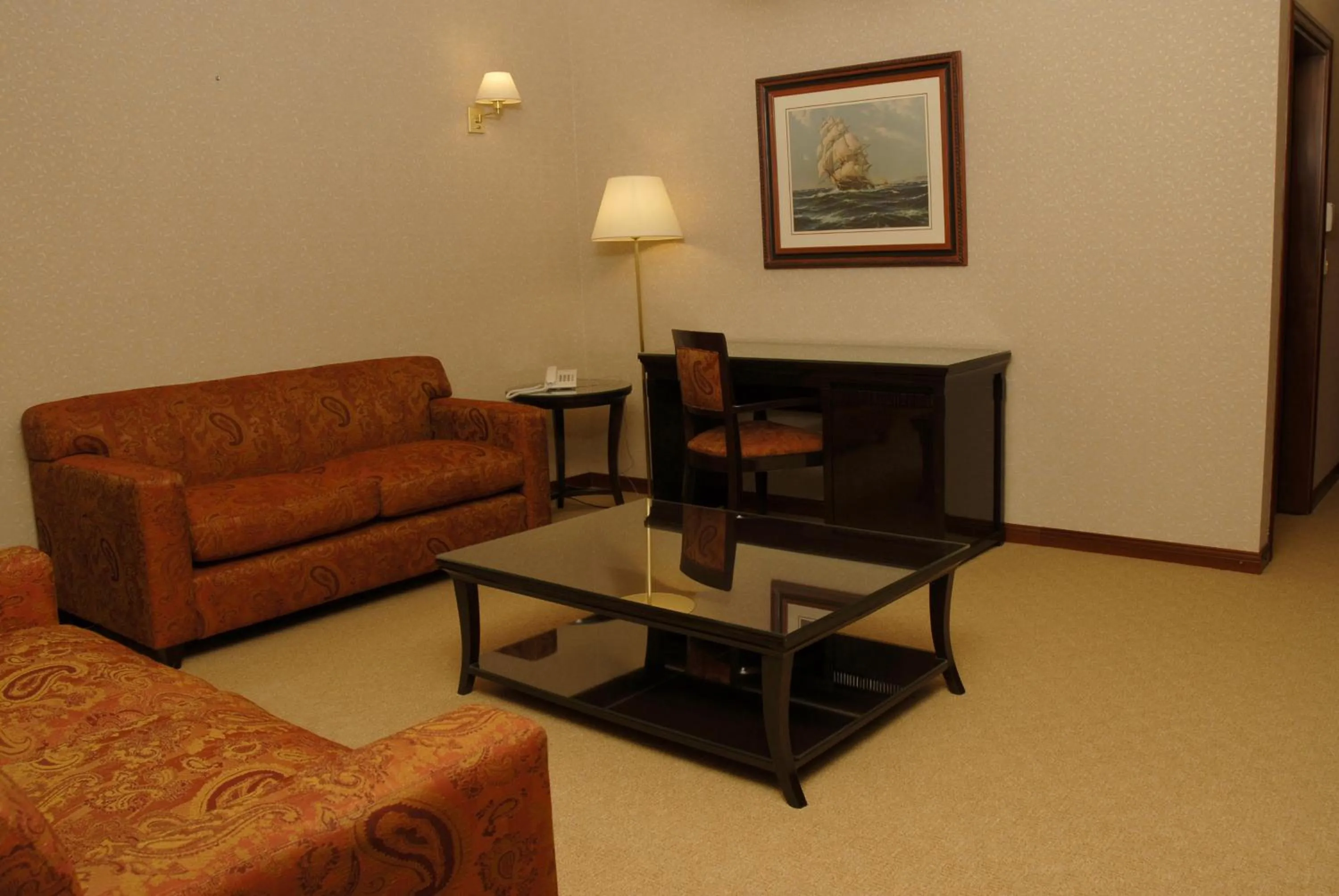 Living room in Status Hotel