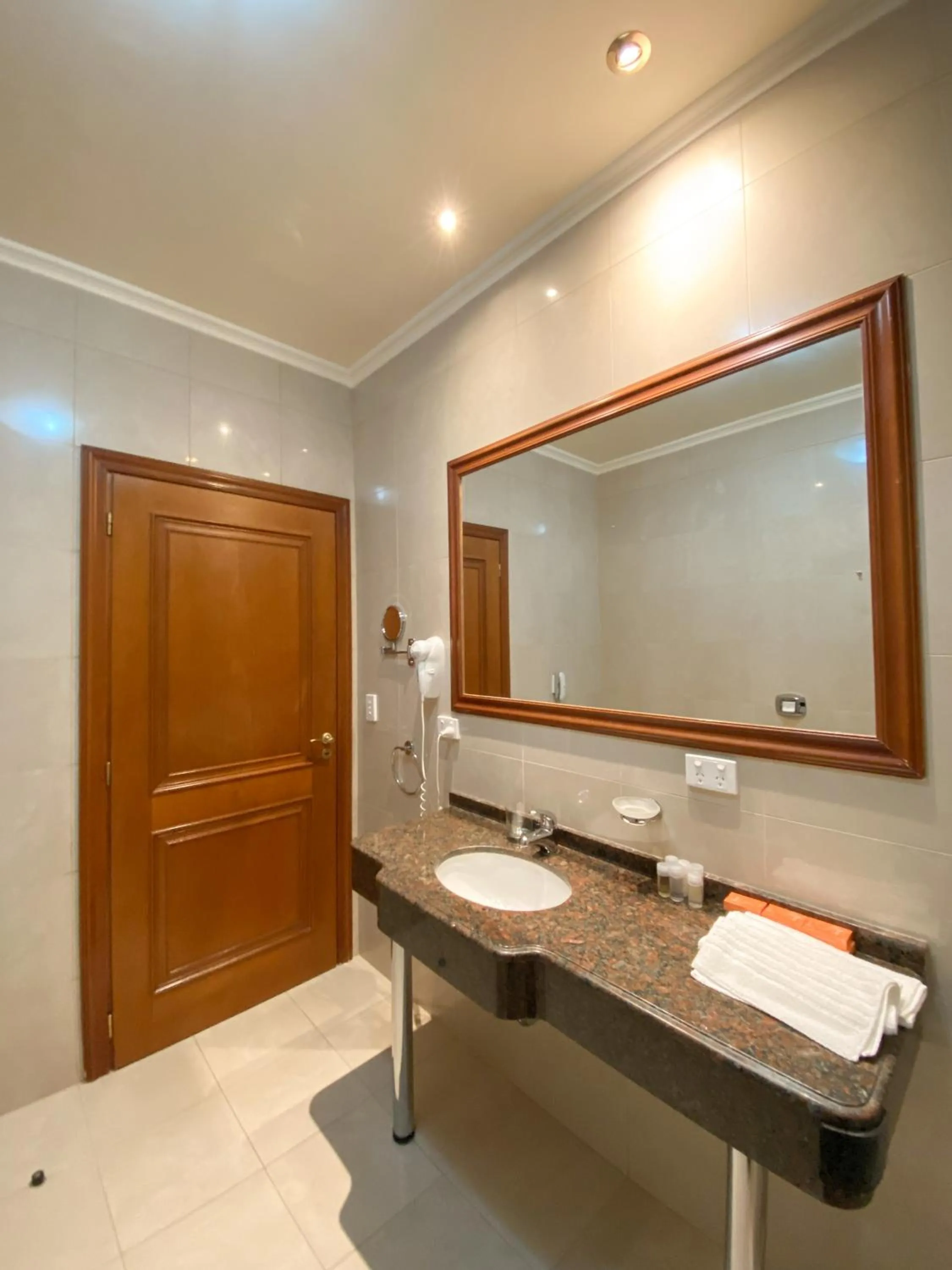 Bathroom in Status Hotel