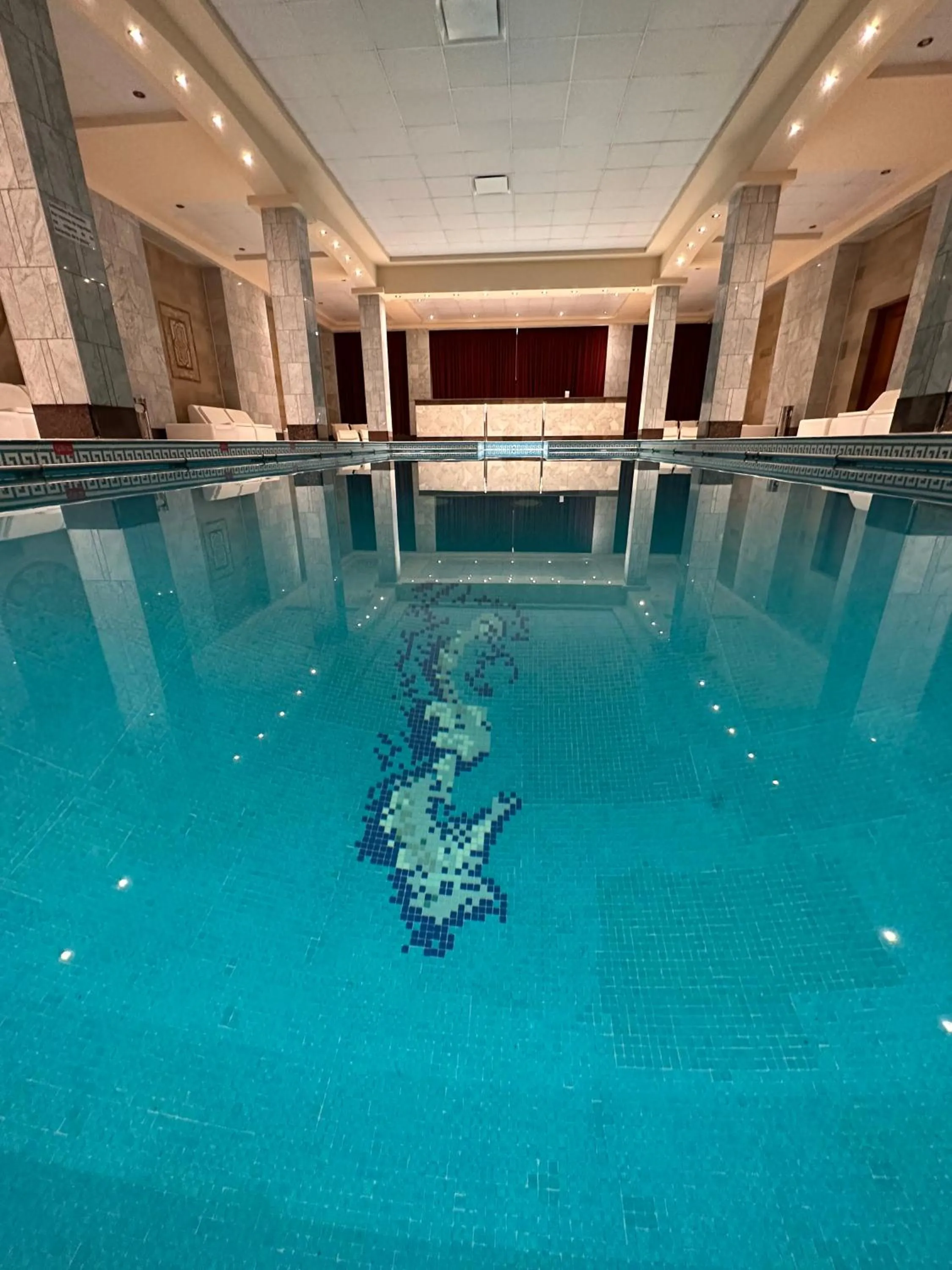 Pool view in Status Hotel