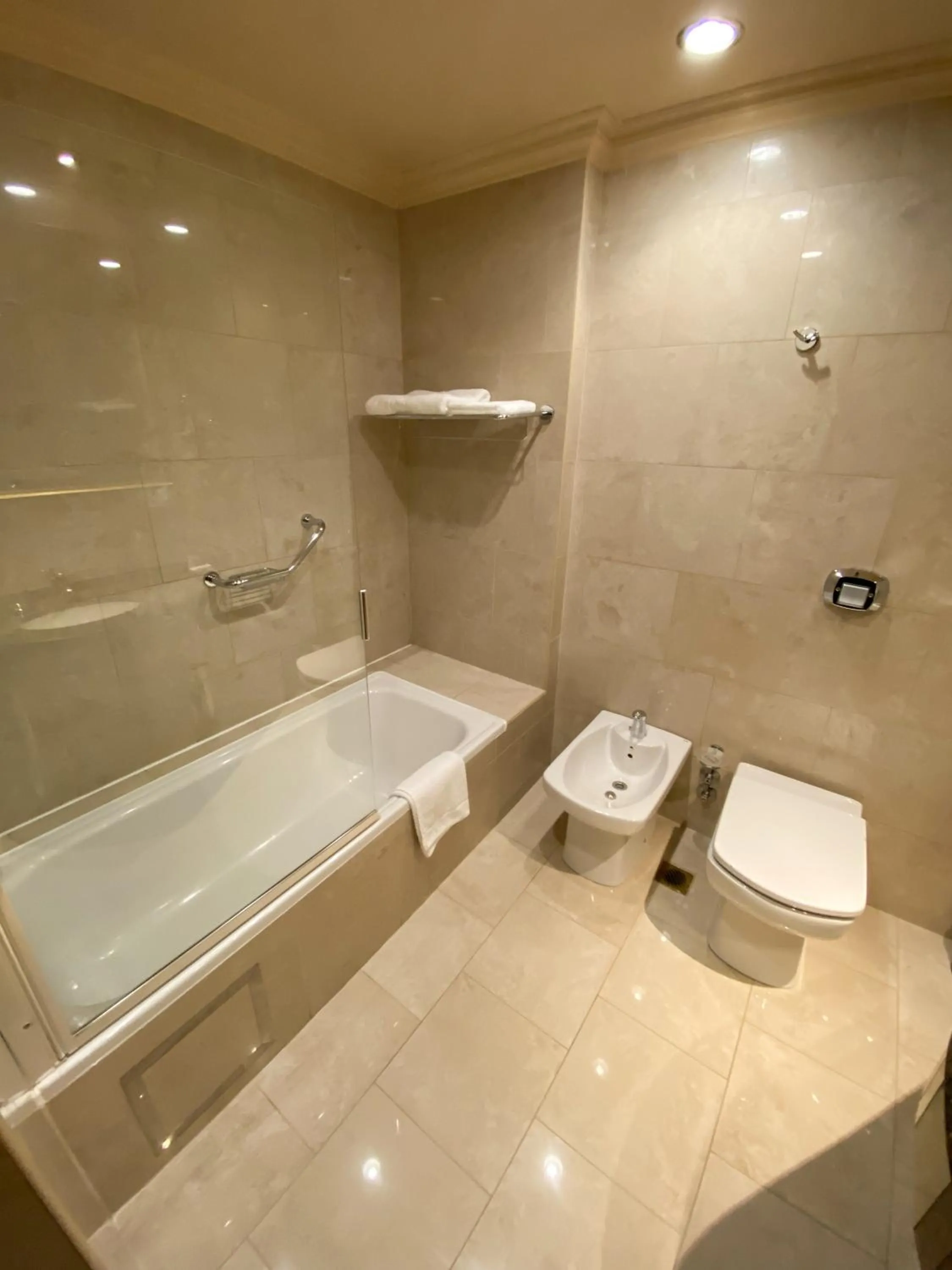 Bathroom in Status Hotel