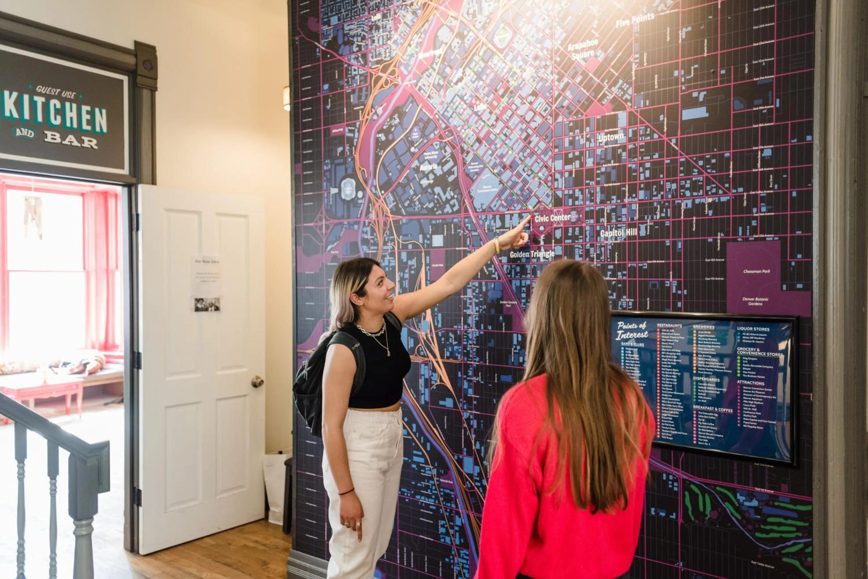 Property building in Hostel Fish