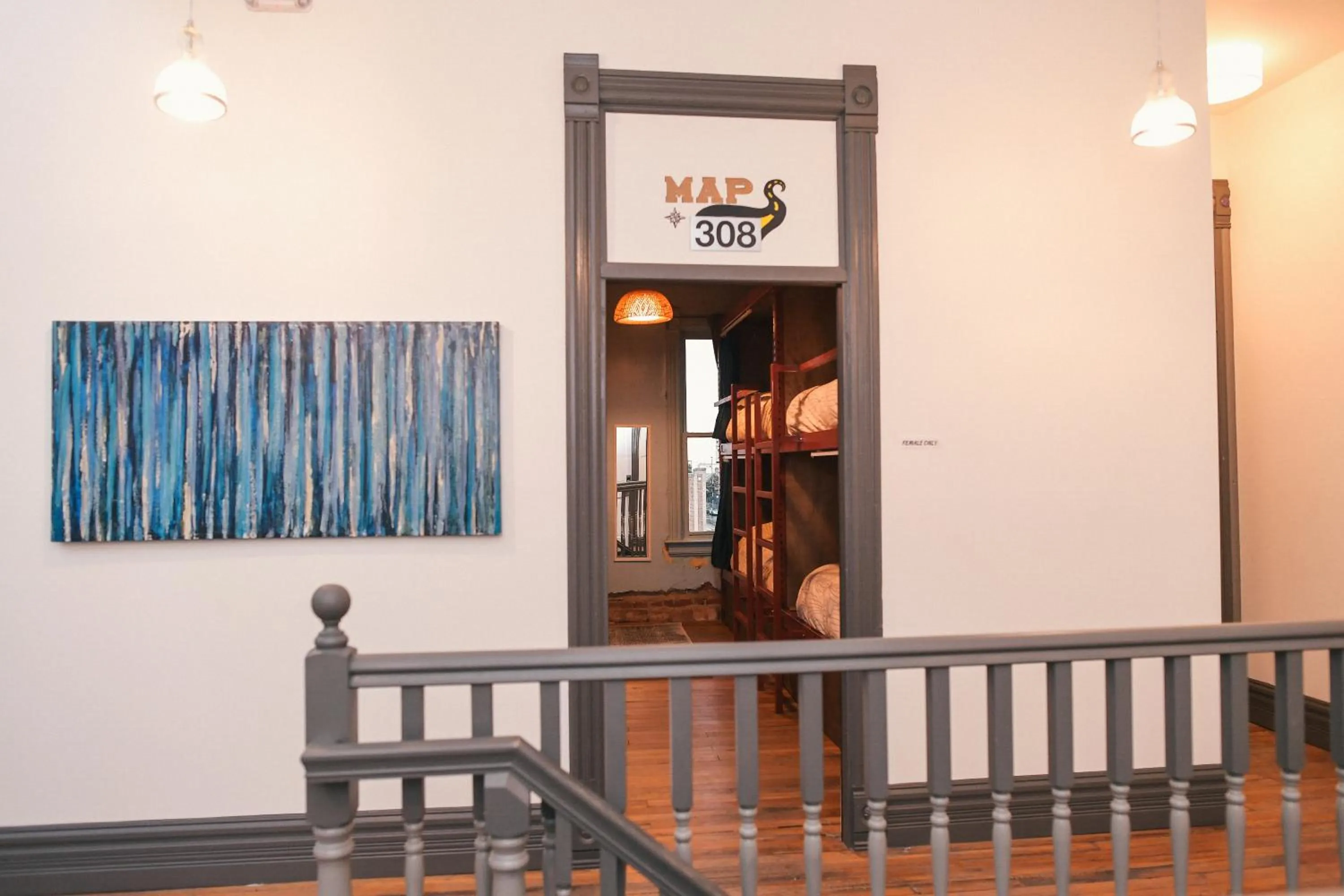 Bedroom in Hostel Fish