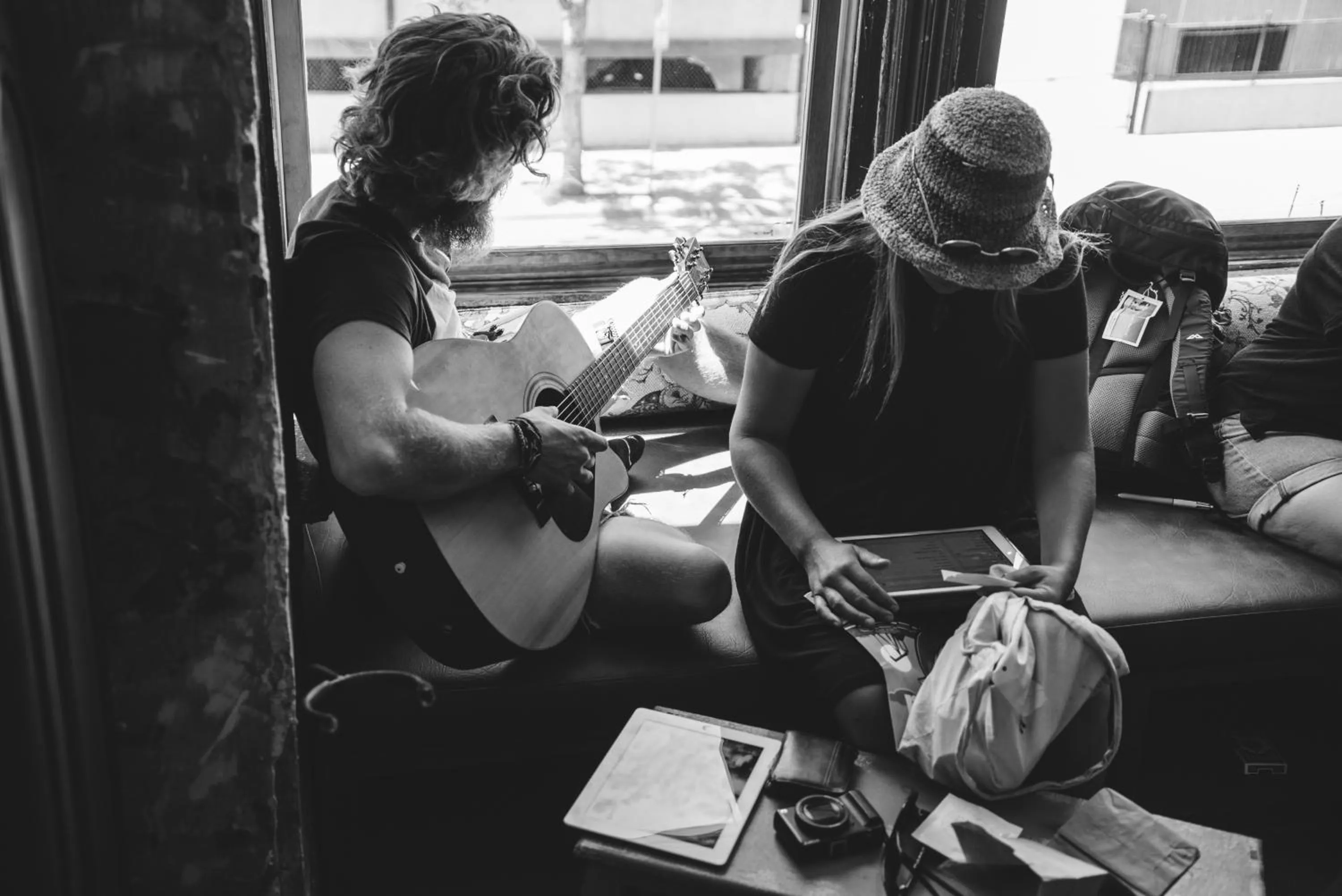 Karaoke in Hostel Fish