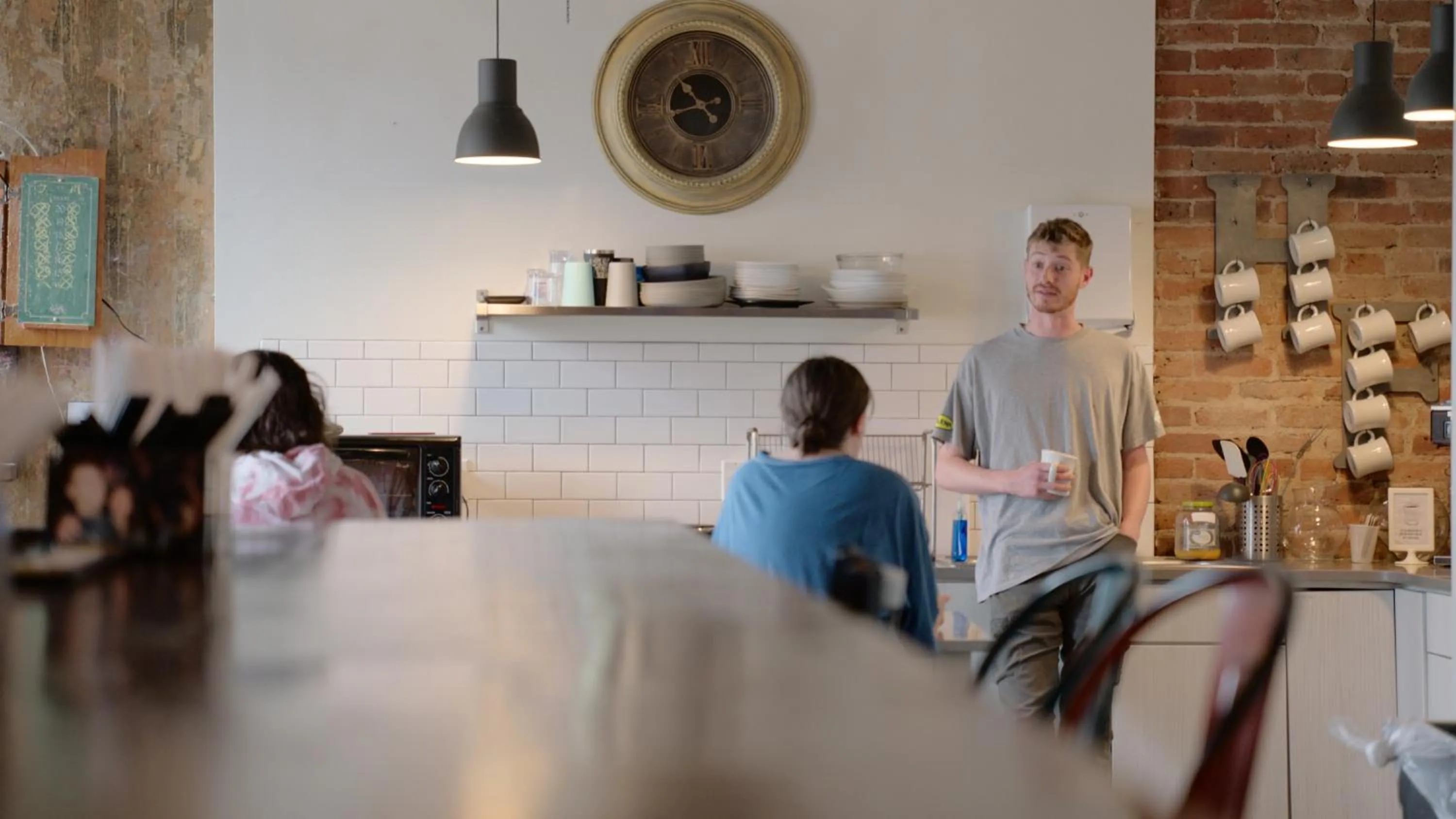 Dining area in Hostel Fish