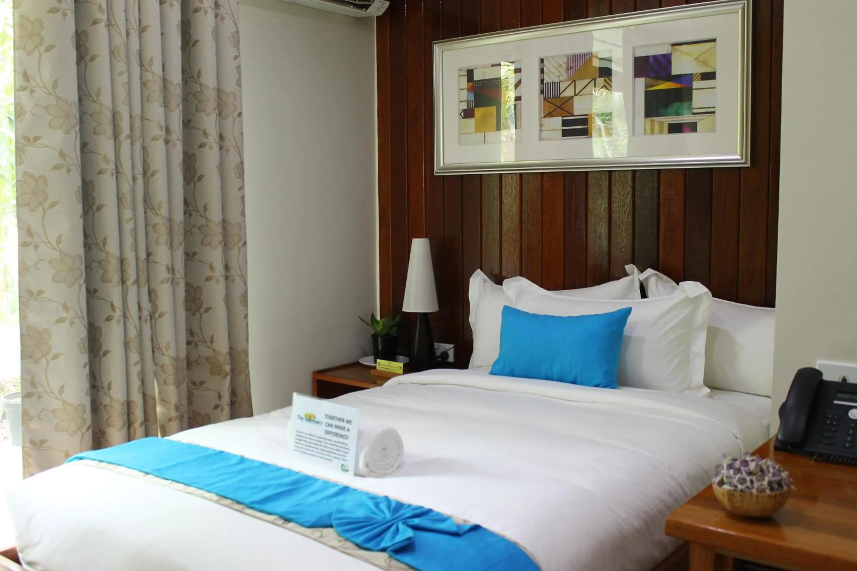 Bed in The Sanctuary Hotel Resort Spa