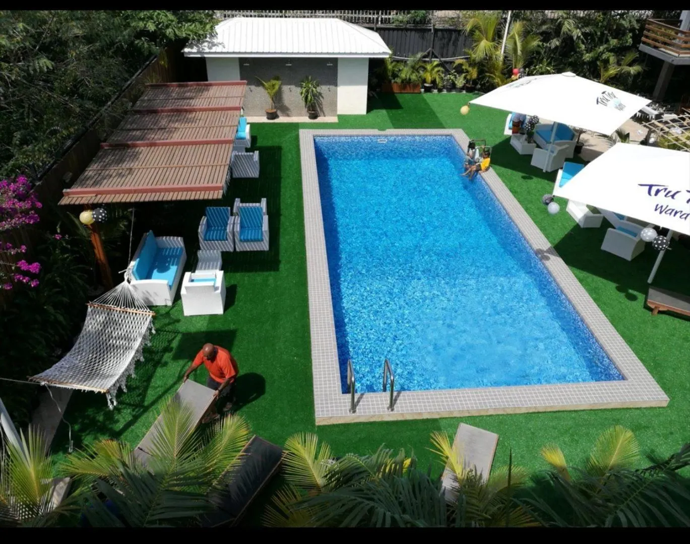 Swimming pool in The Sanctuary Hotel Resort Spa