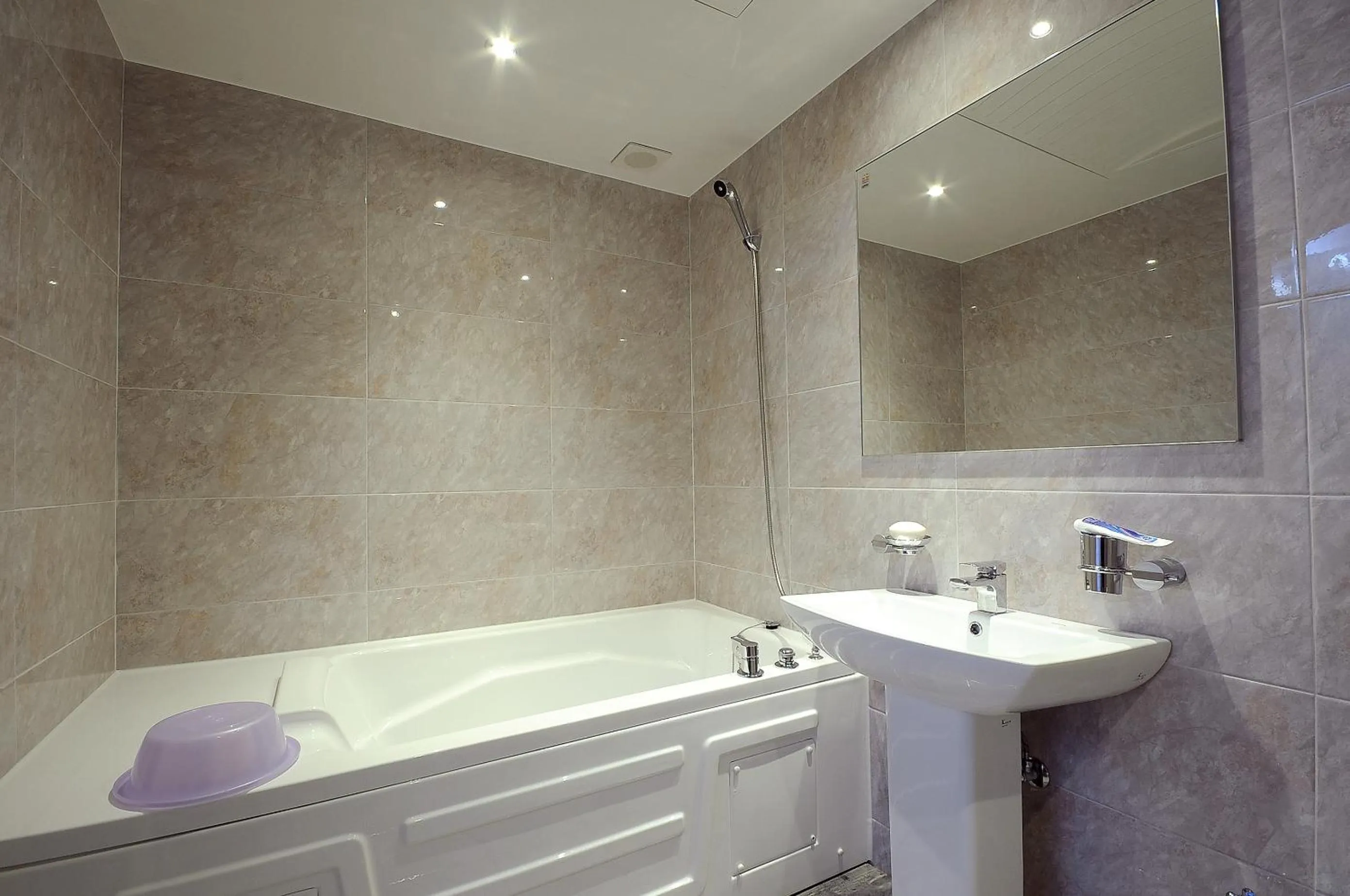 Bathroom in WA Hotel