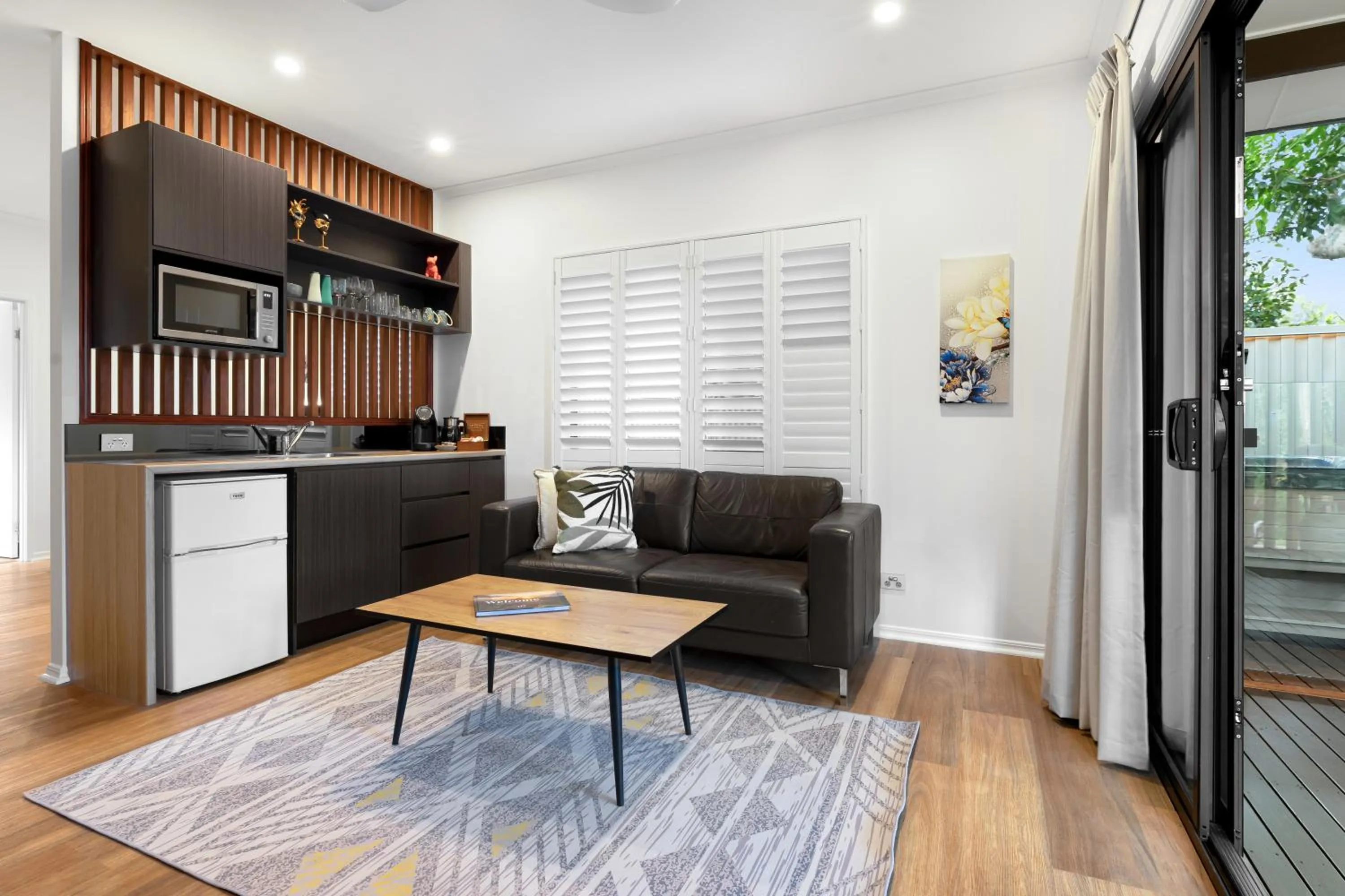 Kitchen or kitchenette in Jandar Retreat Maleny