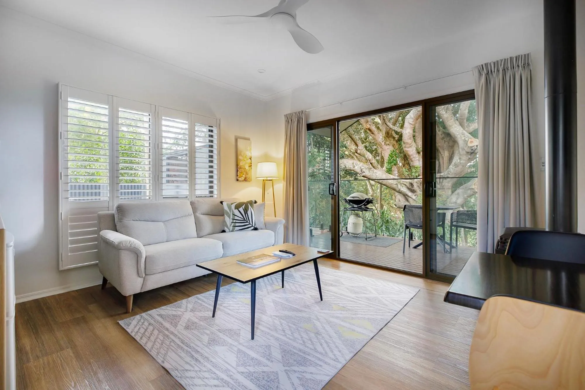 Living room in Jandar Retreat Maleny