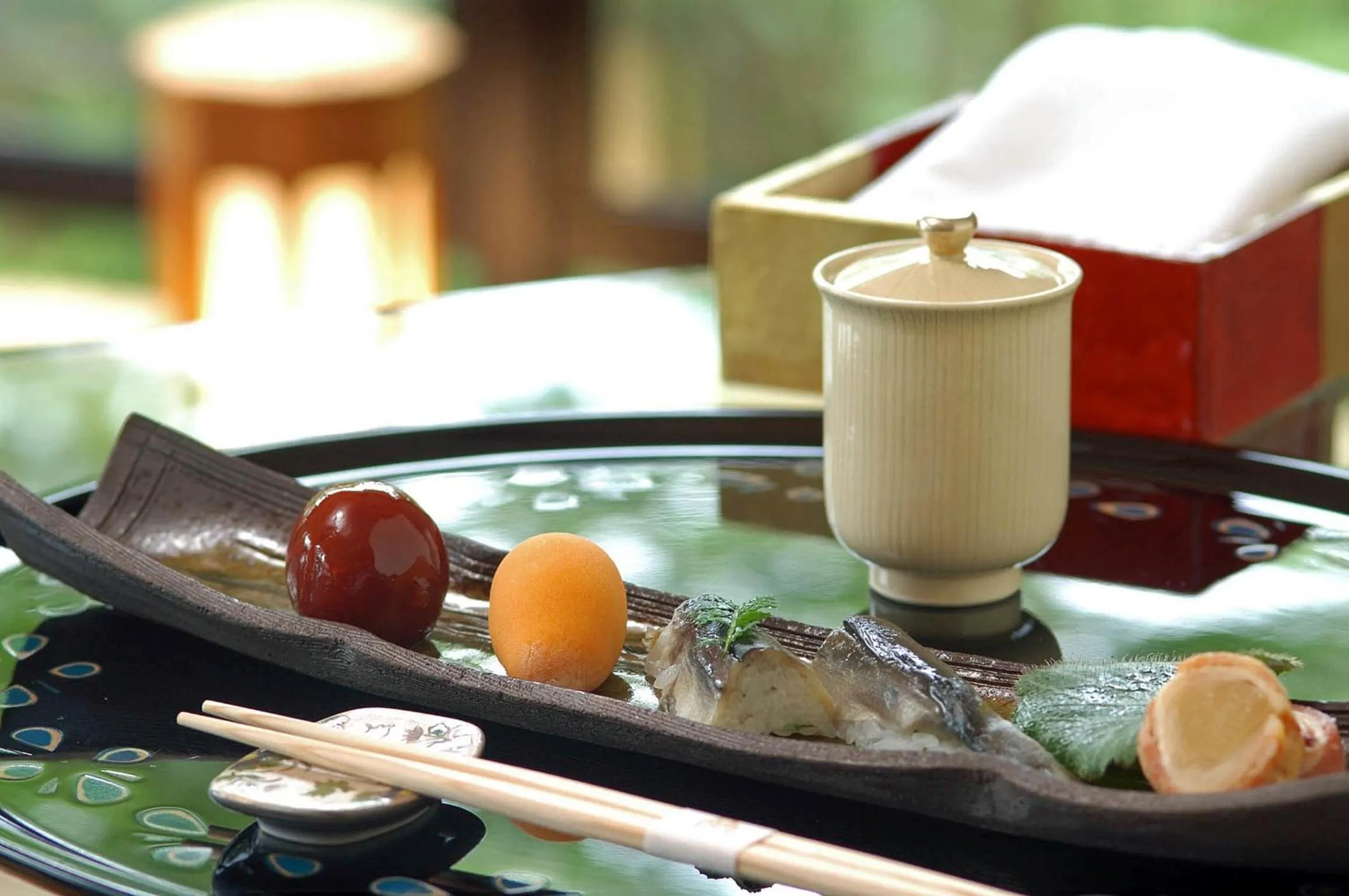 Food close-up in Hakone Tokinoshizuku