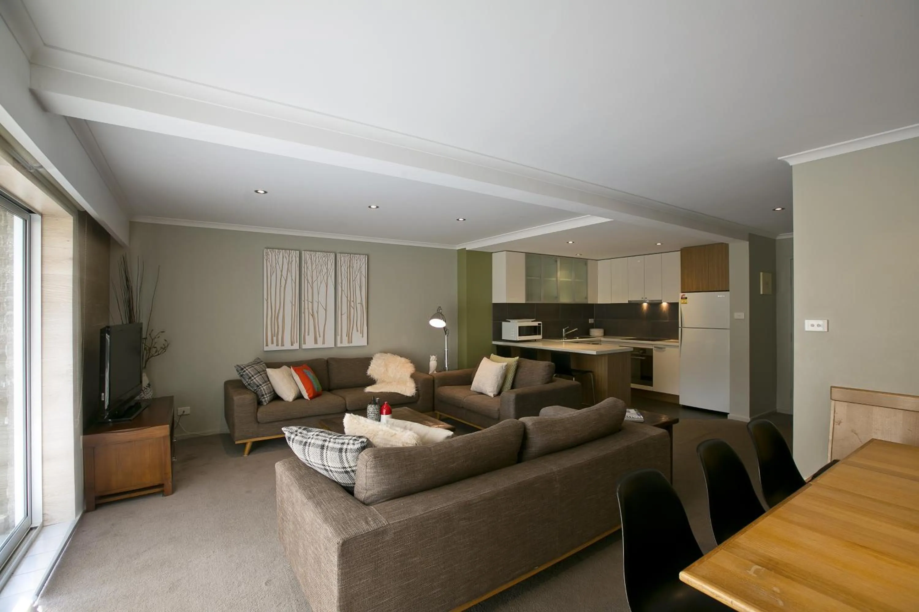 Seating area in Altitude Apartments