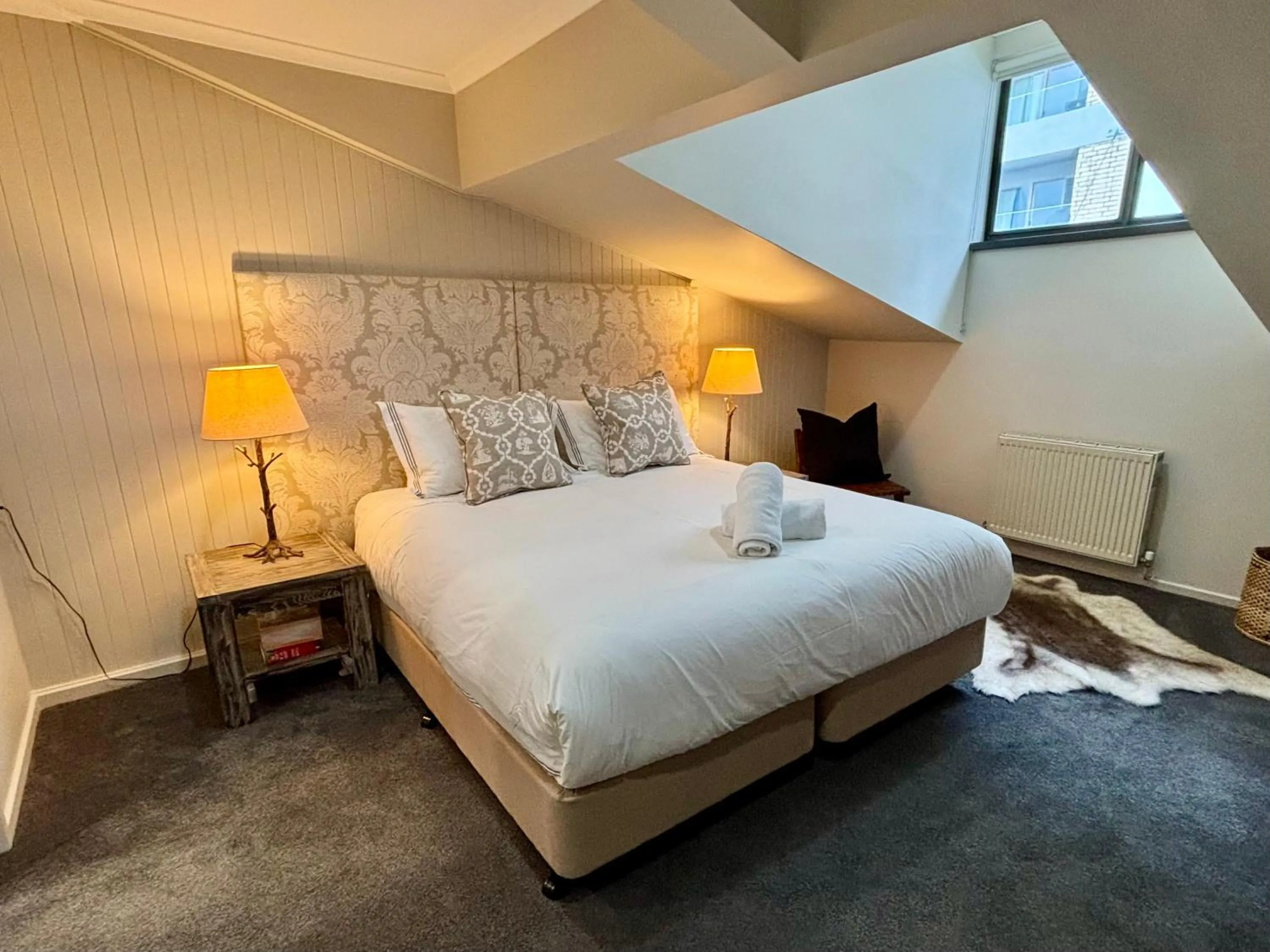 Bed in Altitude Apartments
