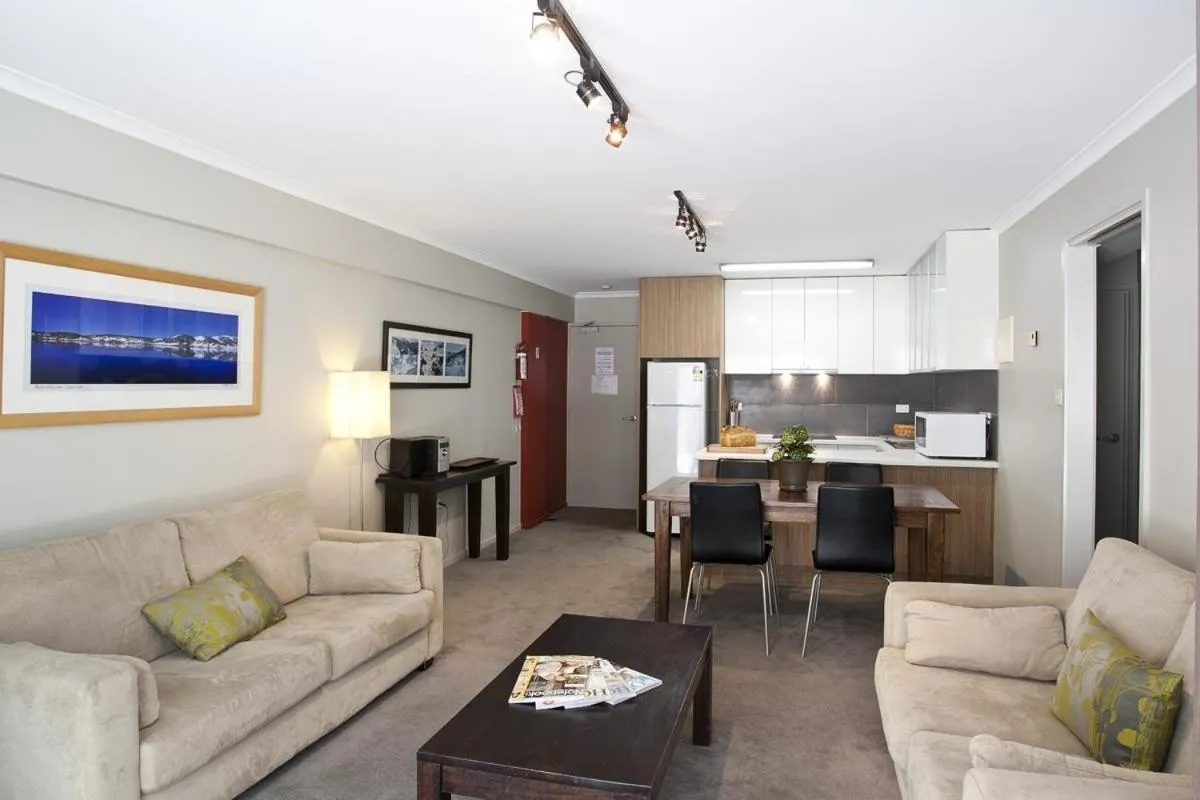Seating area in Altitude Apartments