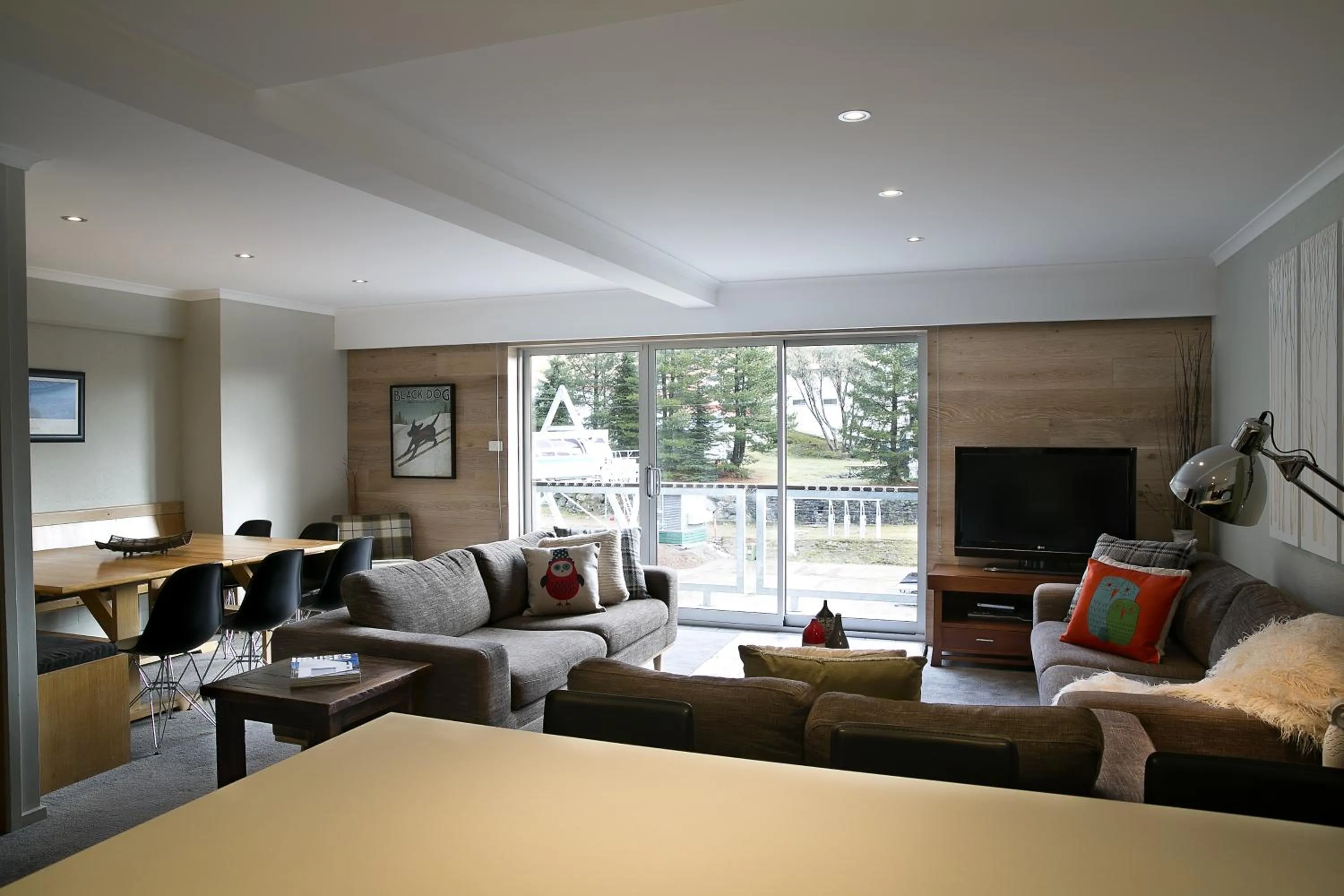Seating area in Altitude Apartments