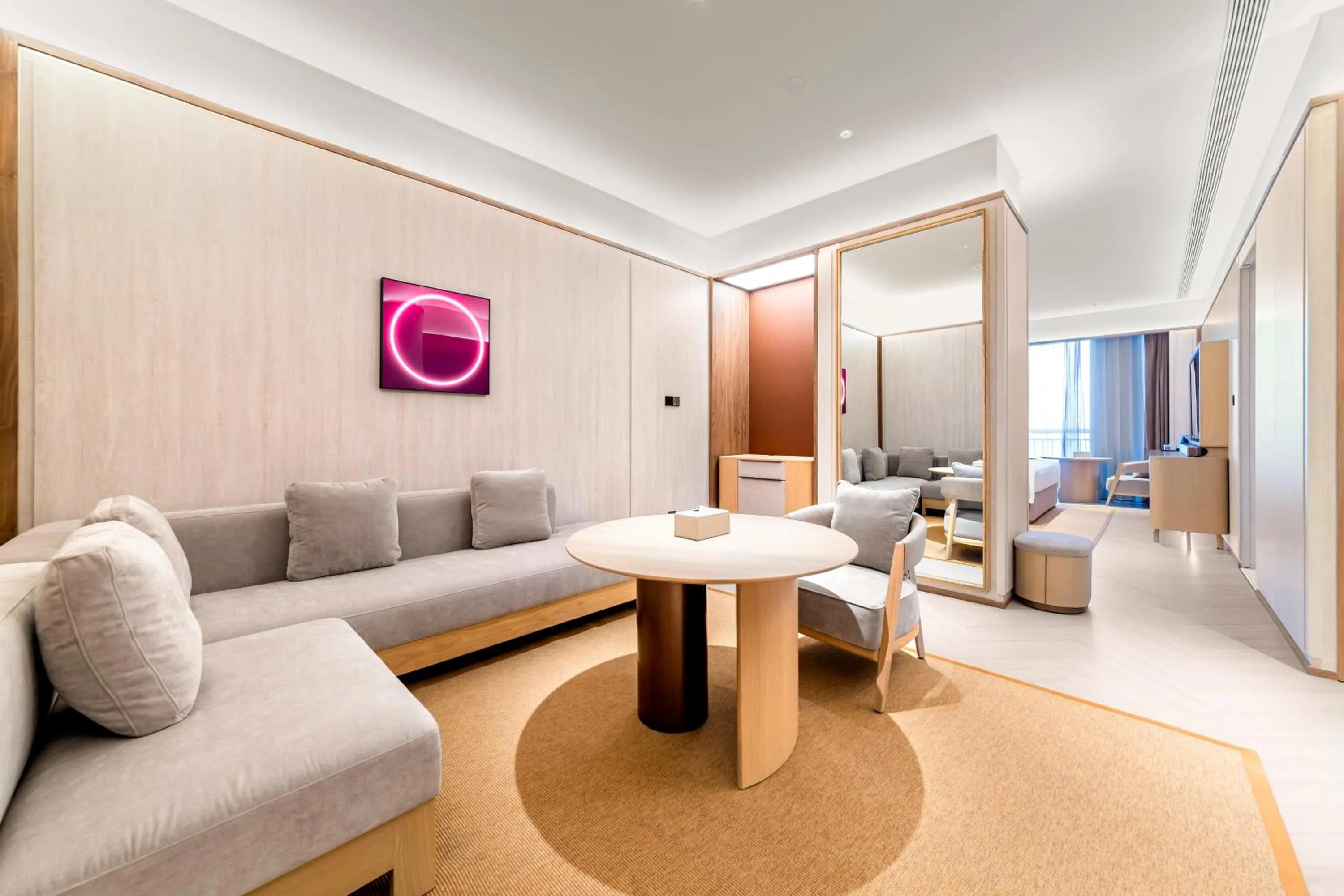 Living room in Orange Crystal High-tech Convention and Exhibition Center Hotel