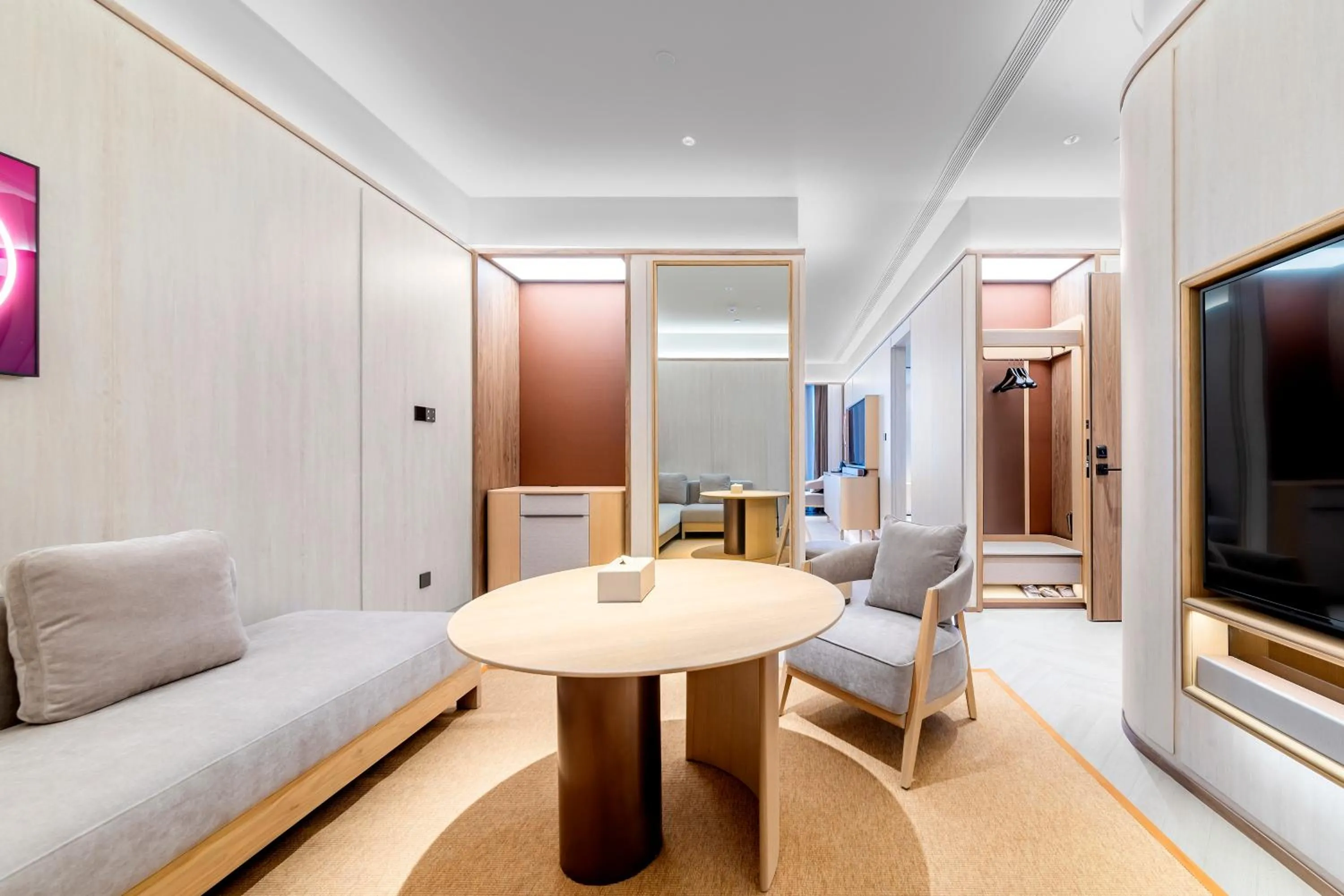 Living room in Orange Crystal High-tech Convention and Exhibition Center Hotel