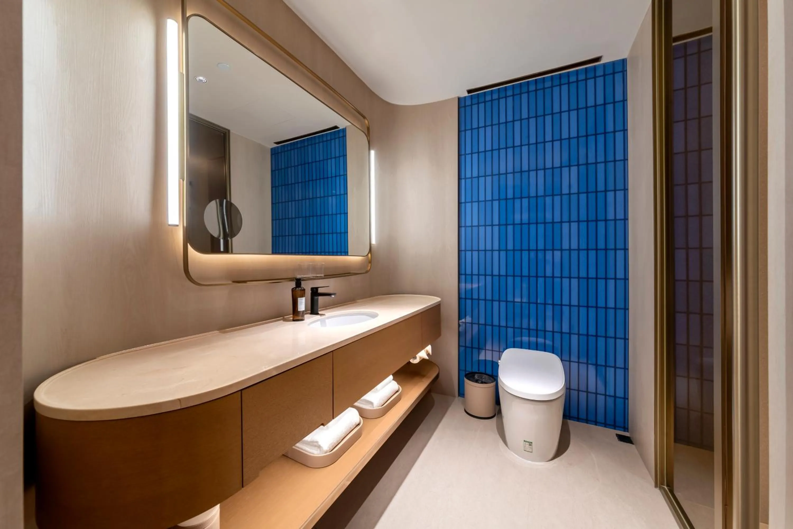 Bathroom in Orange Crystal High-tech Convention and Exhibition Center Hotel