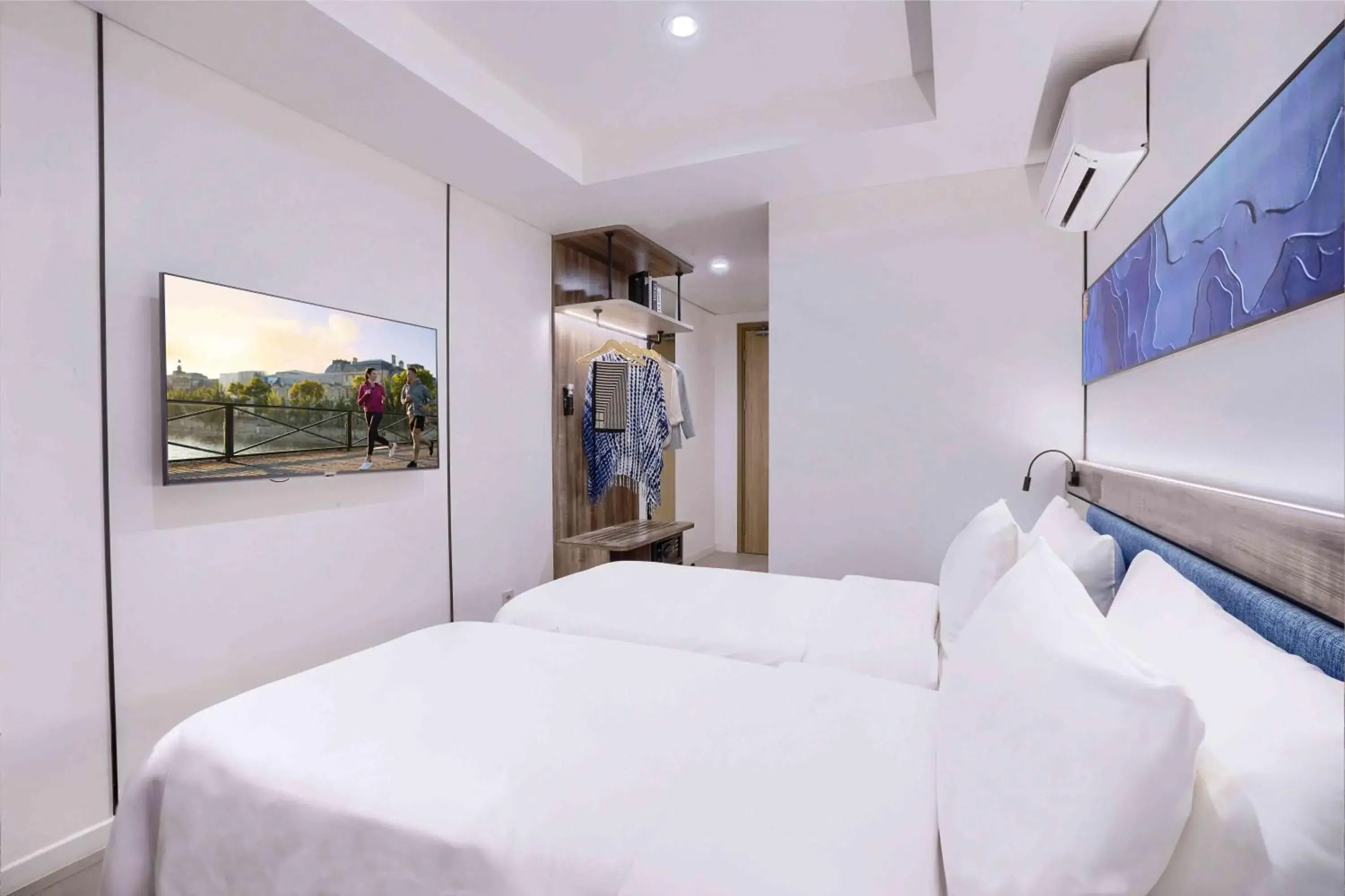 Deluxe Twin Room in Citadines Antasari Jakarta Deluxe Twin Room in Citadines Antasari Jakarta