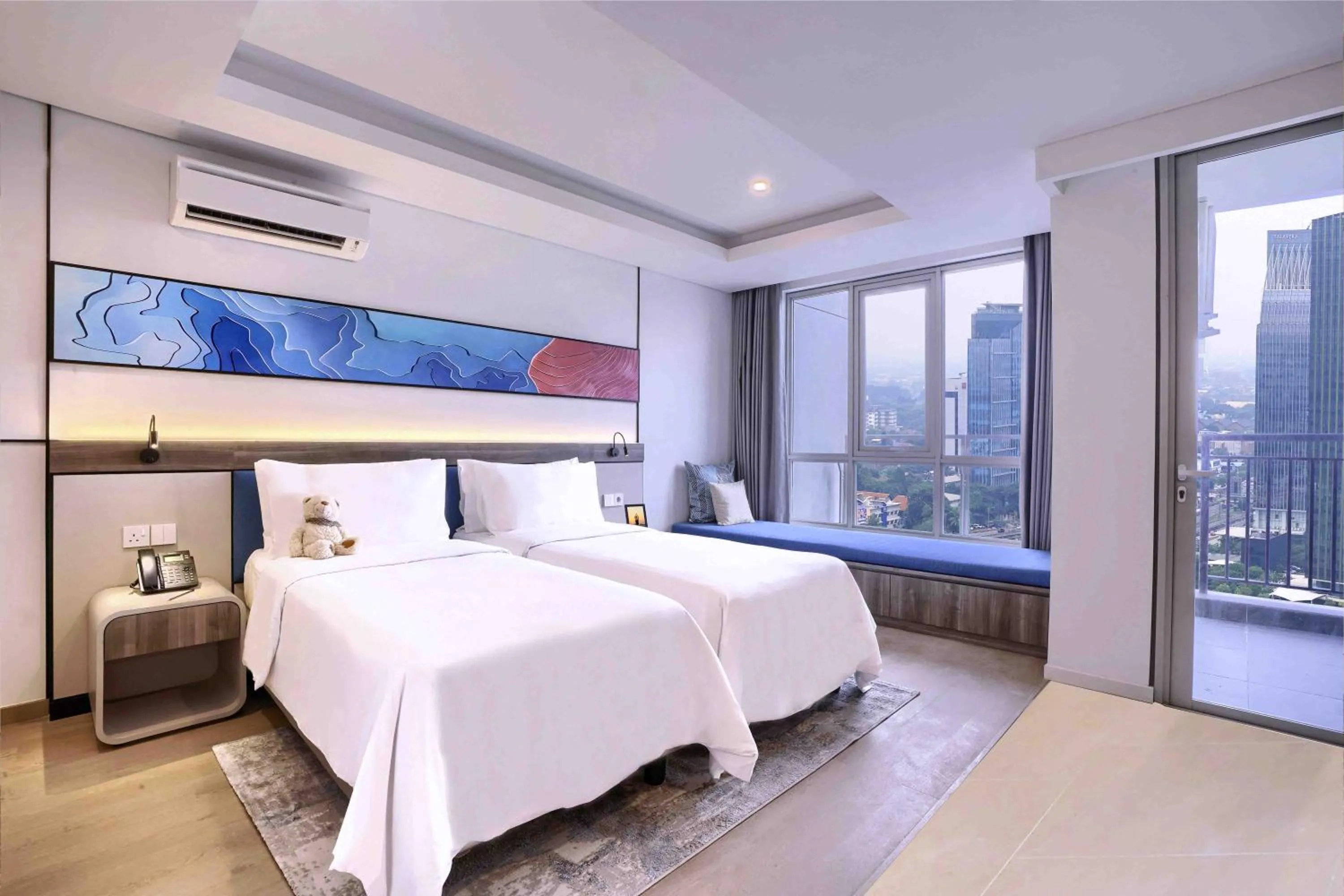 Bedroom, Bed in Citadines Antasari Jakarta