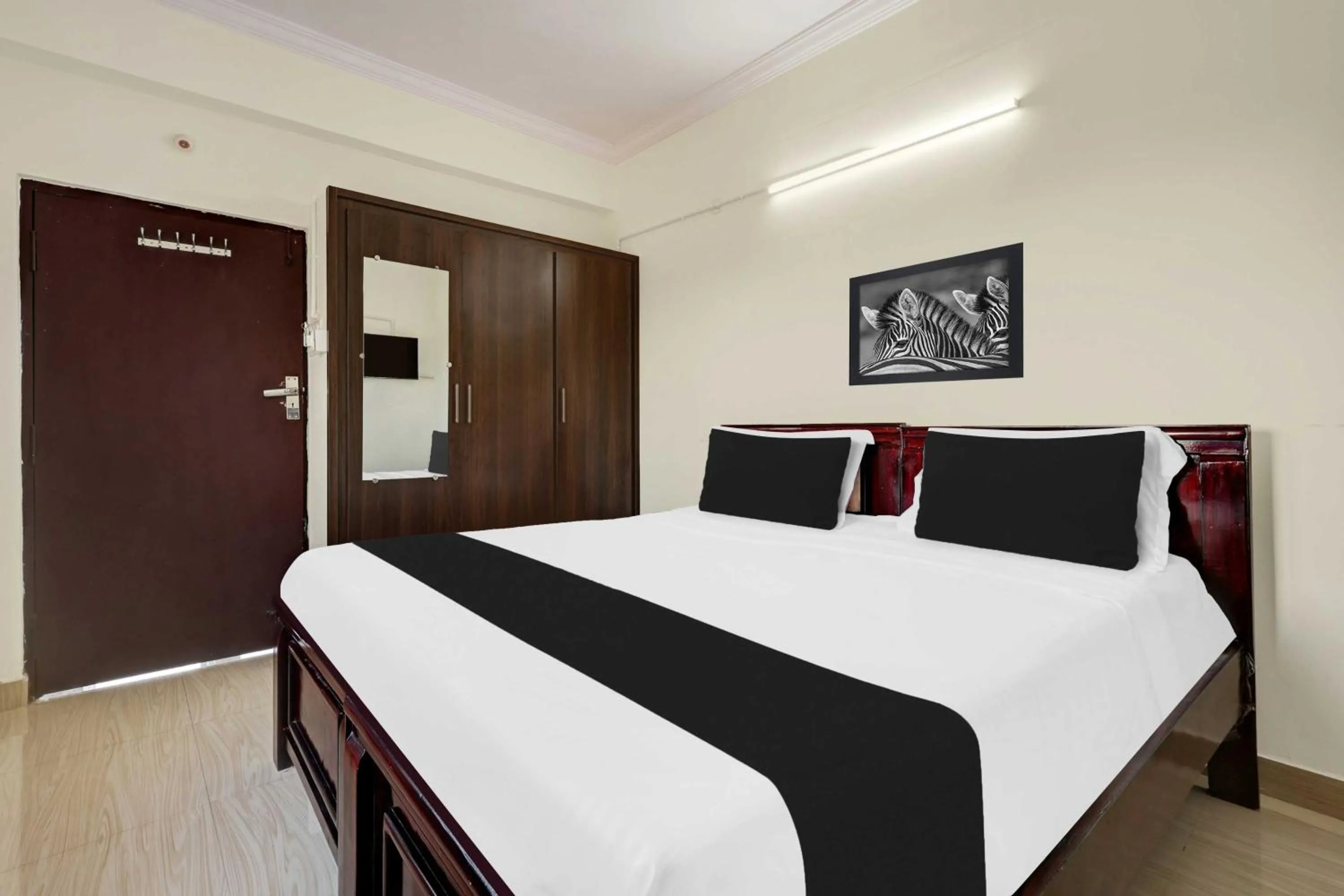 Bedroom, Bed in Collection O Dr BR Ambedkar Bhavan