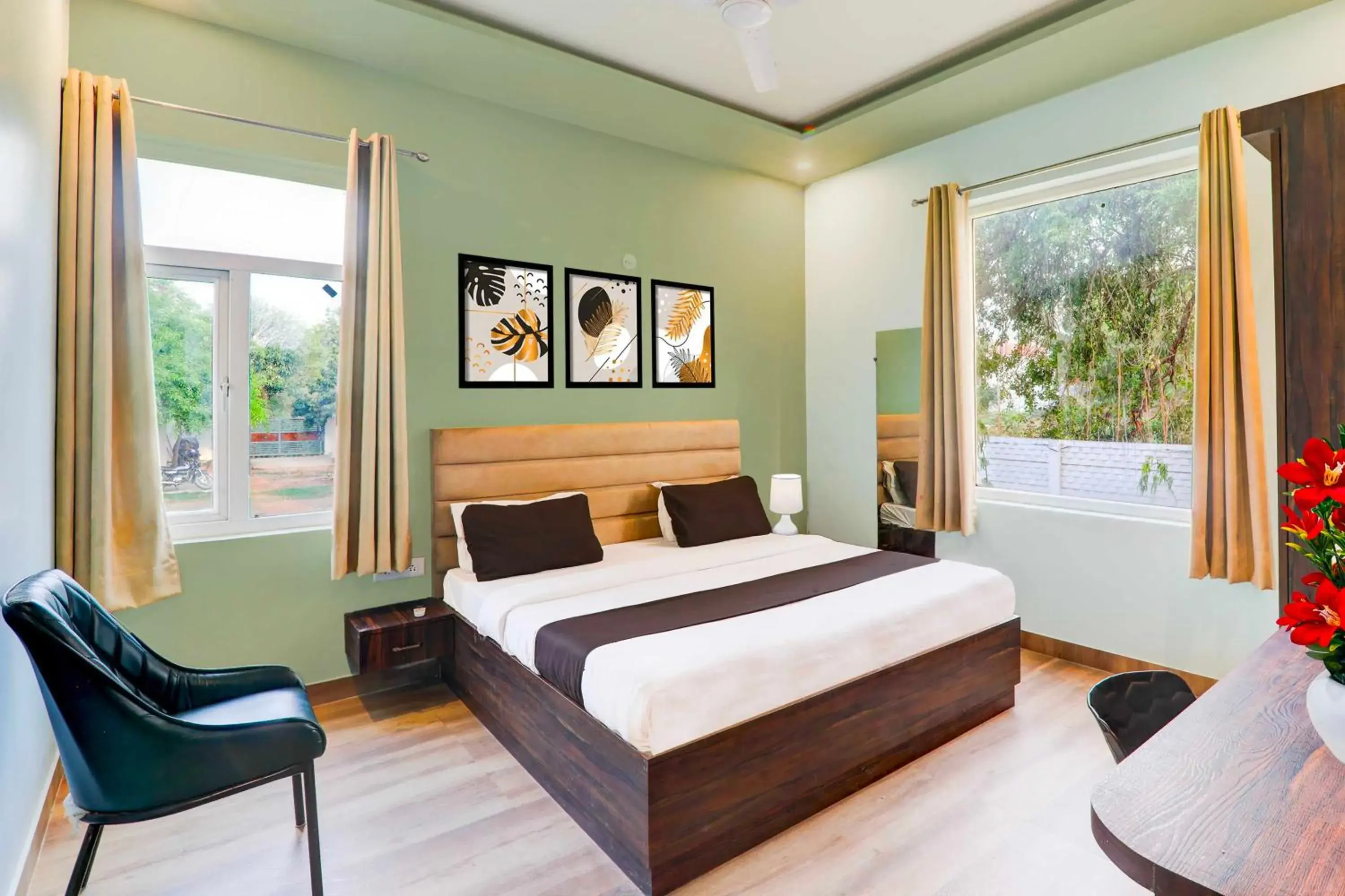 Bedroom, Bed in Collection O Malhaur Railway Station Bedroom, Bed in Collection O Malhaur Railway Station