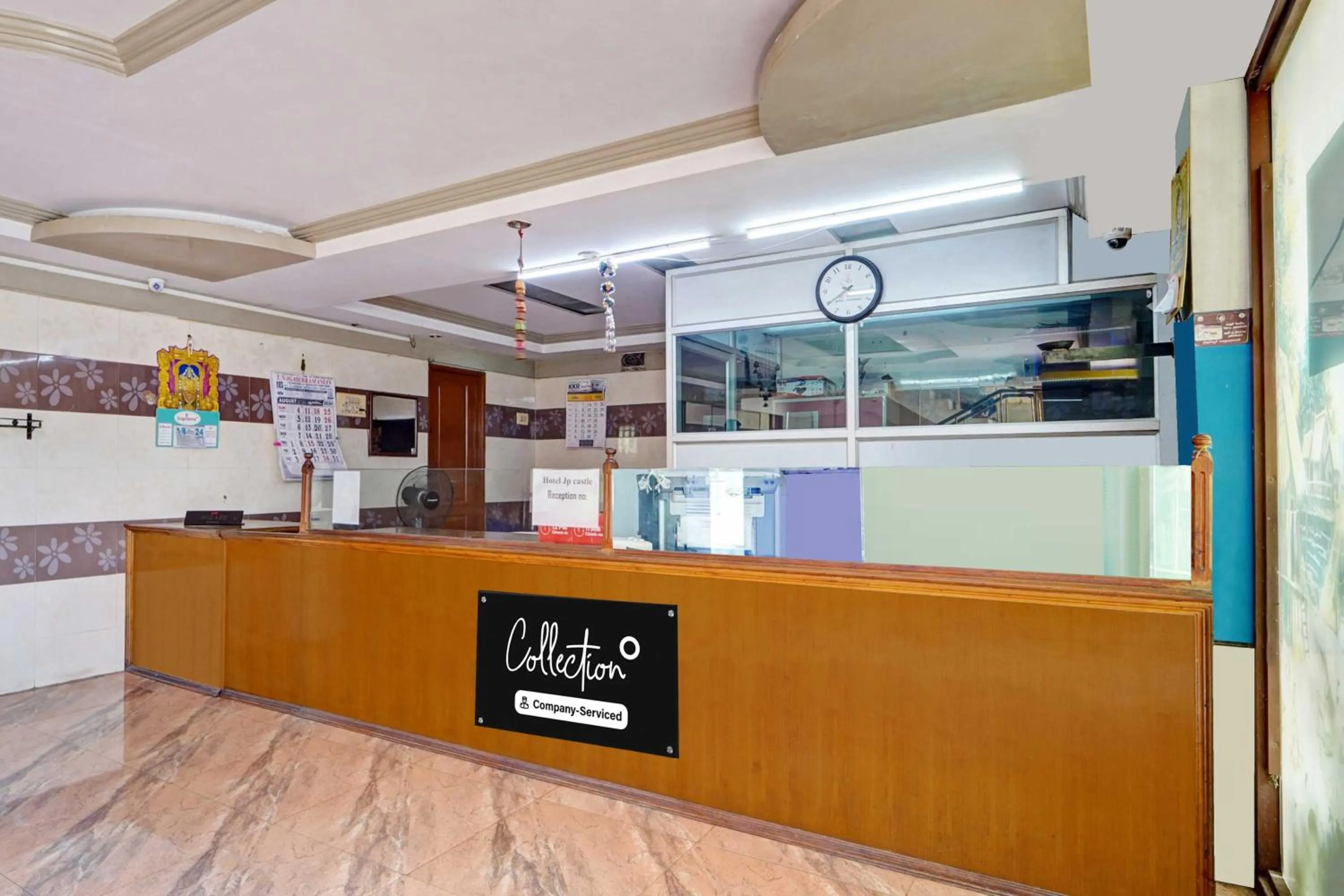 Lobby or reception in Collection O Central Railway Station Tiruppur