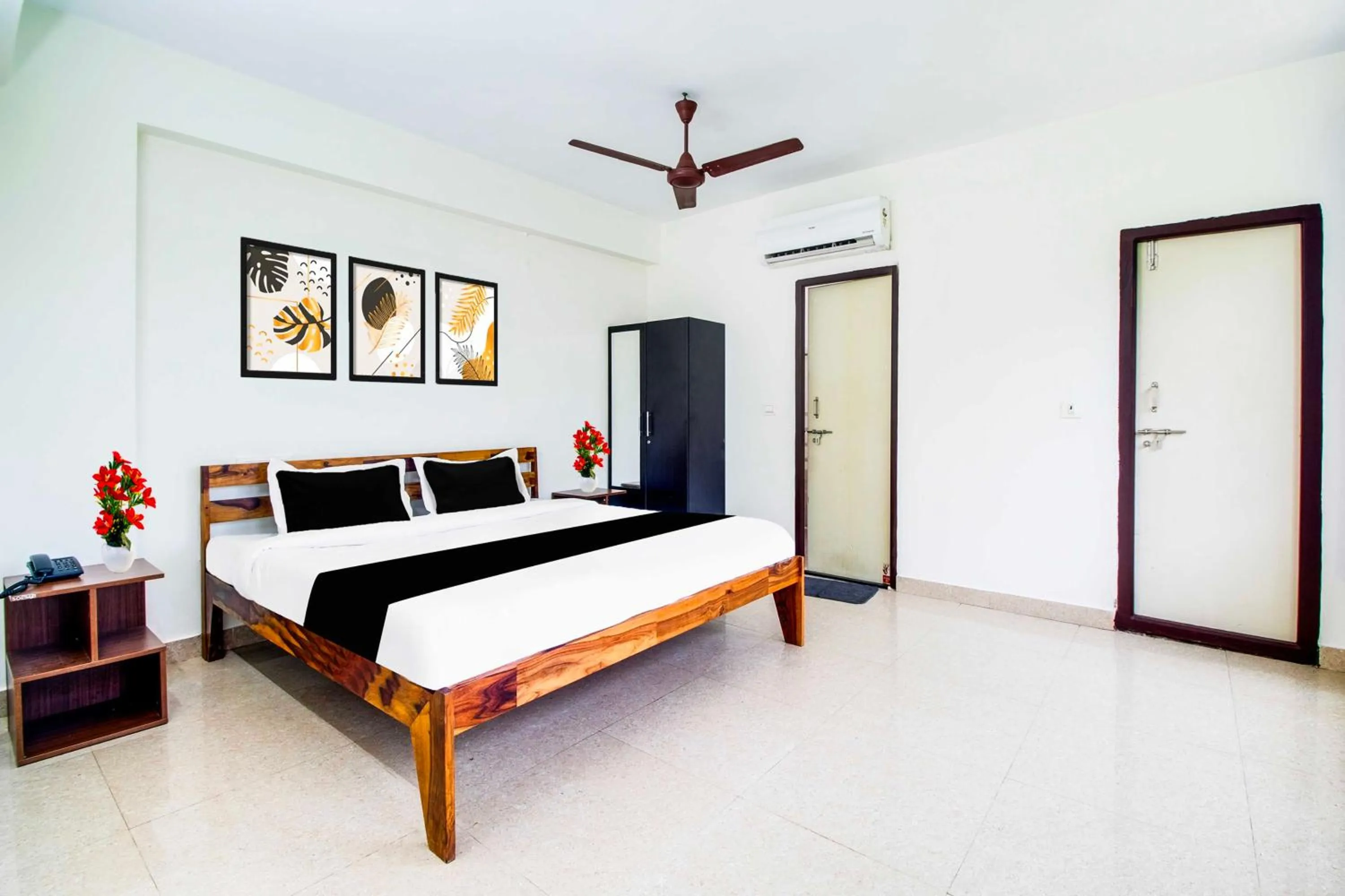 Bedroom, Bed in Collection O Rushikonda Beach Near GITAM