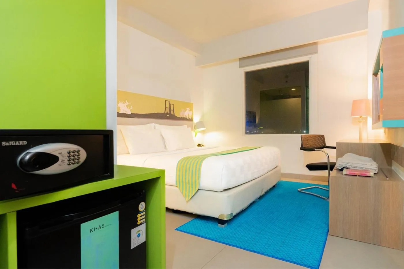 Bed in KHAS Surabaya Hotel