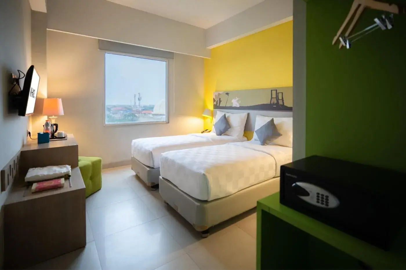 Bed in KHAS Surabaya Hotel Bed in KHAS Surabaya Hotel