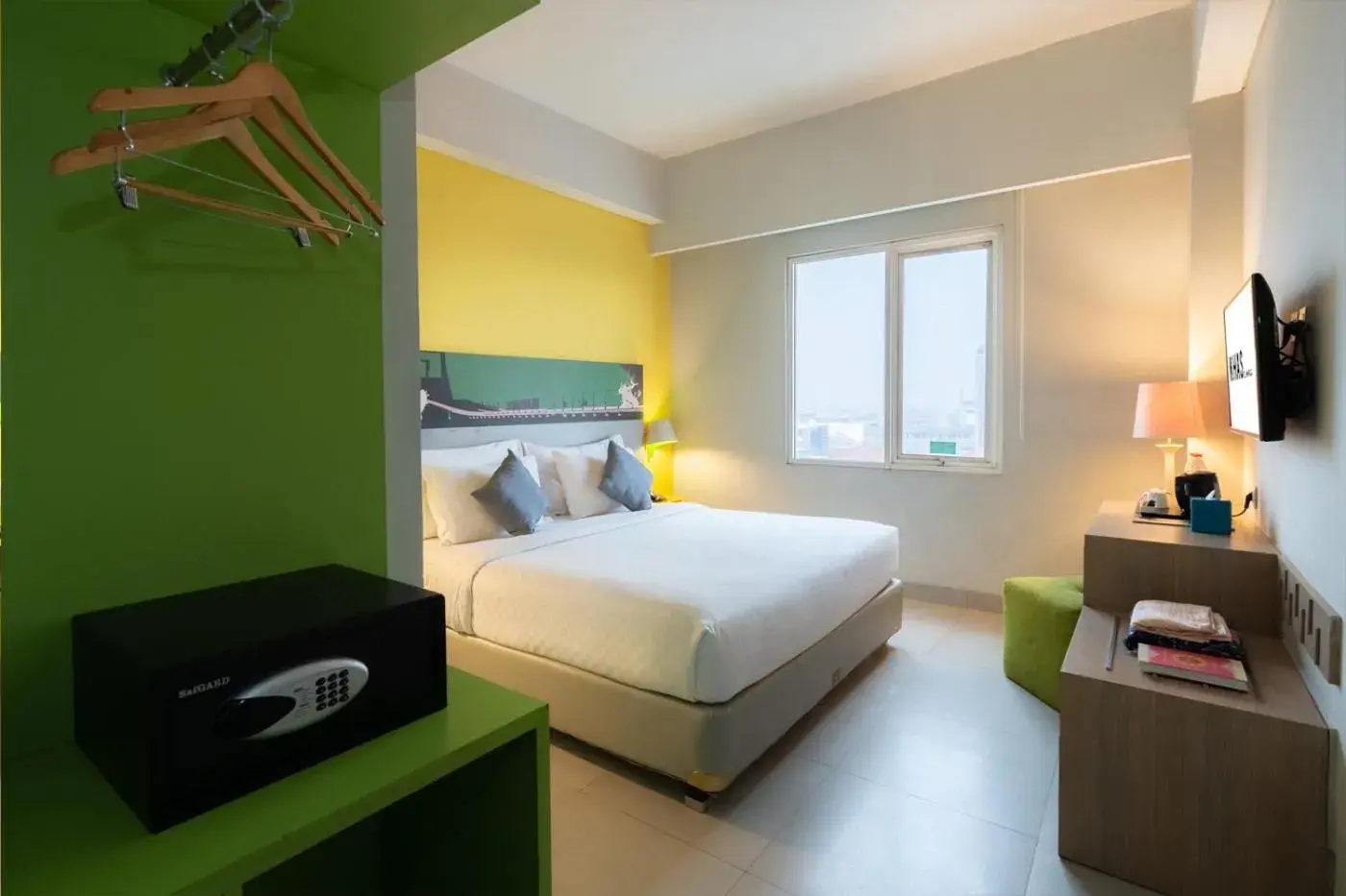 Bed in KHAS Surabaya Hotel Bed in KHAS Surabaya Hotel