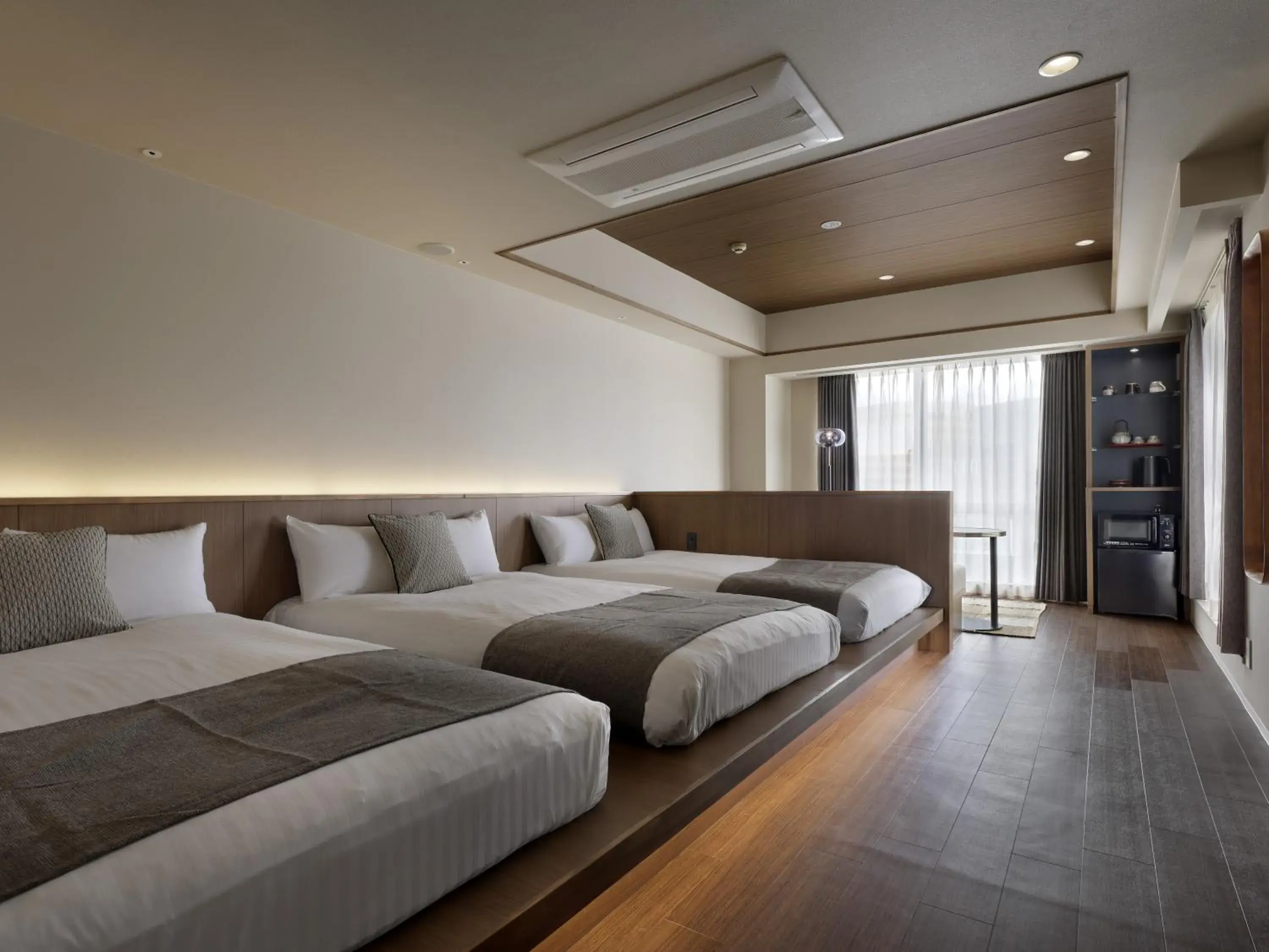 Deluxe Triple Room with Terrace in Band Hotel Hakata Deluxe Triple Room with Terrace in Band Hotel Hakata