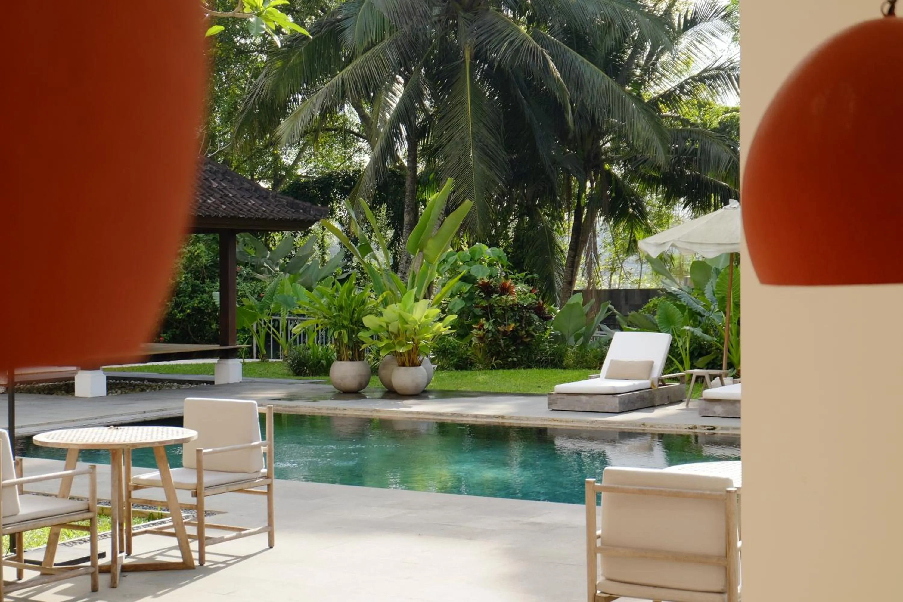 Swimming pool in Bumi Kinar Heritage