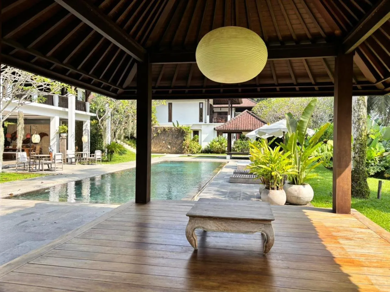 Swimming pool in Bumi Kinar Heritage