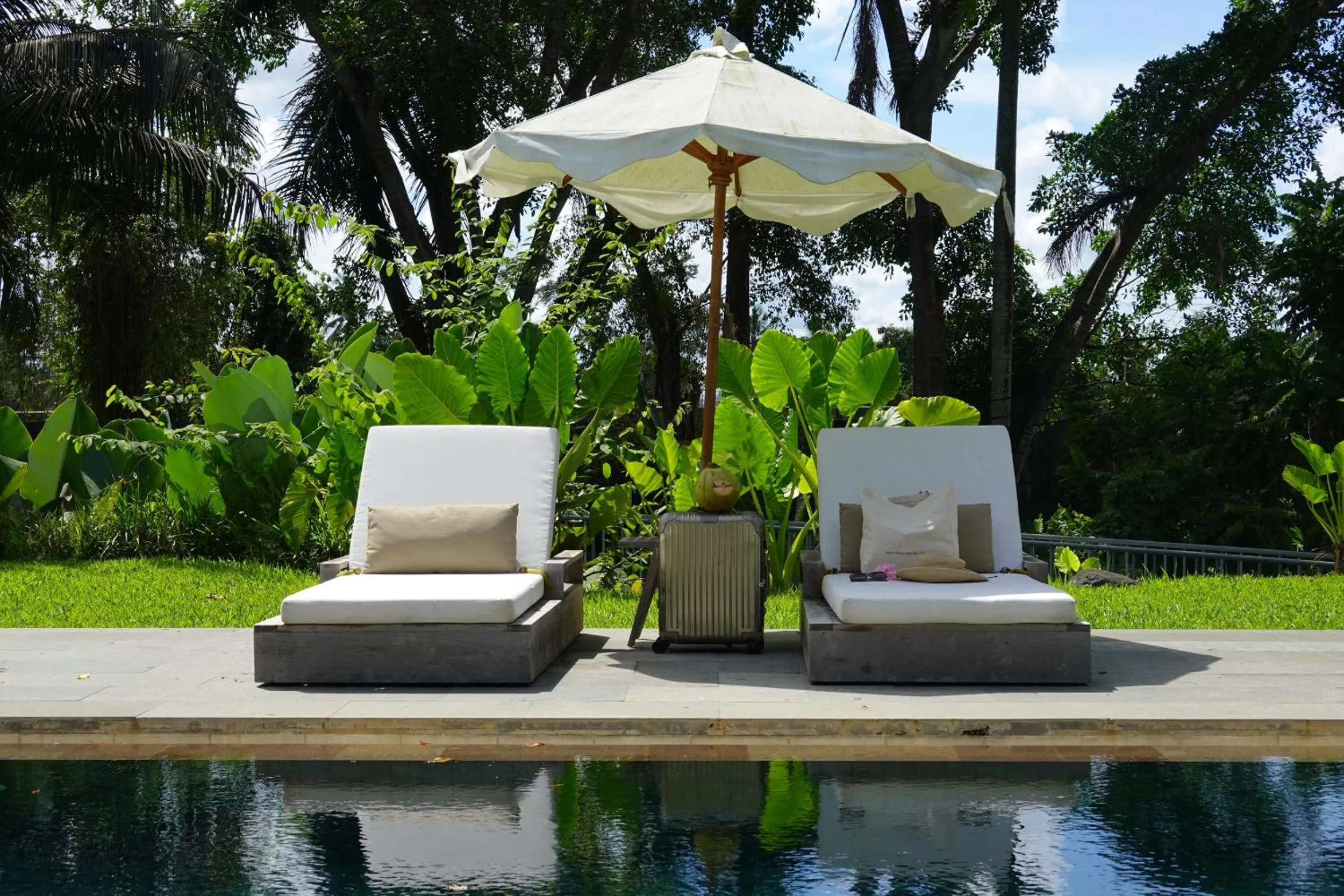 Swimming pool in Bumi Kinar Heritage