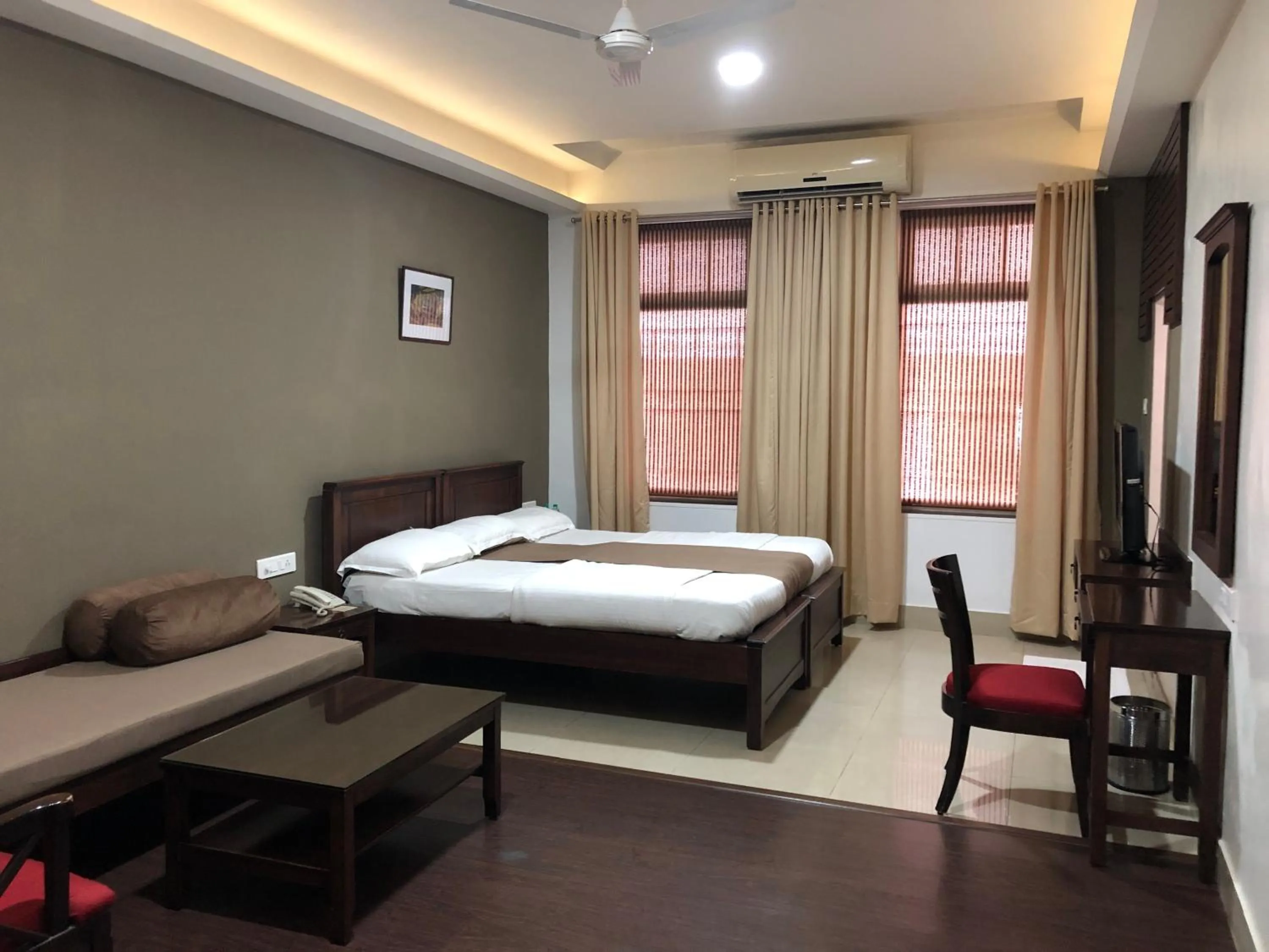 Bed in Hotel Ketan