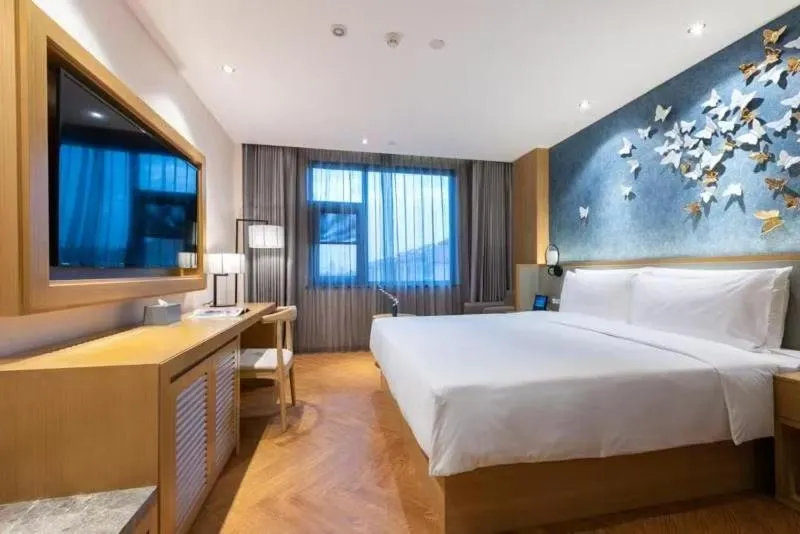 Bedroom in Orange Crystal Qingdao Jimo Ancient City Hotel