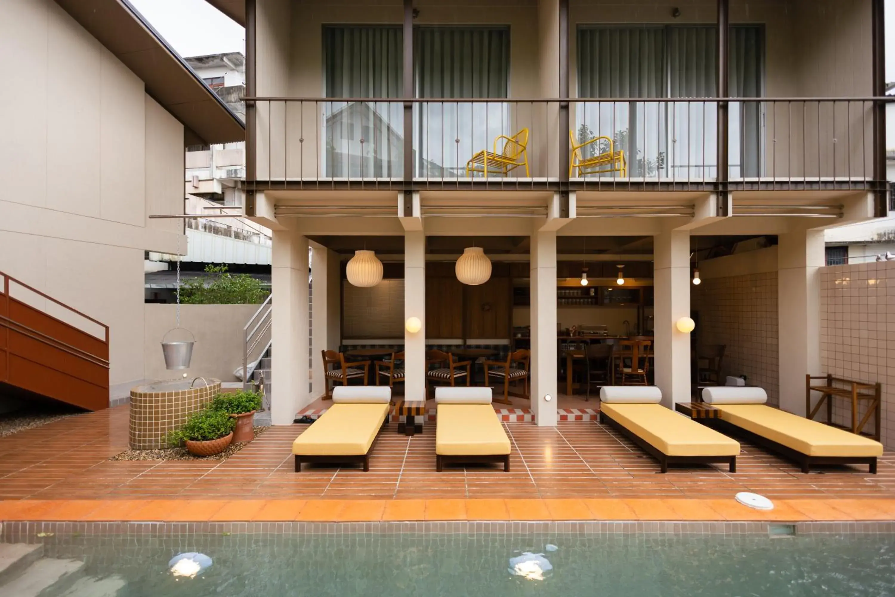 King Room with Pool View in Hotel Hommtown Chiang Mai - Adult Only King Room with Pool View in Hotel Hommtown Chiang Mai - Adult Only