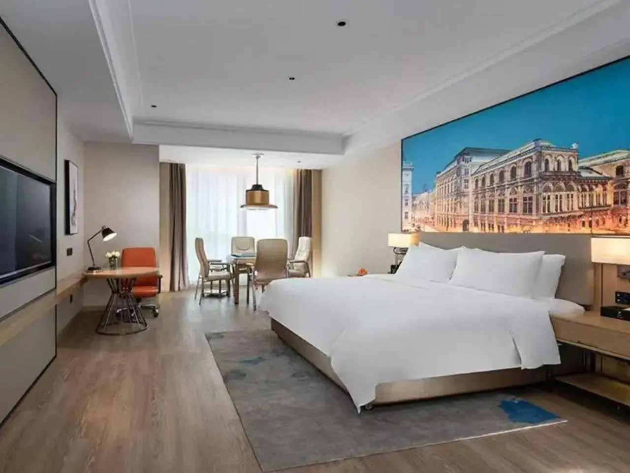 Bed in Venus International Hotel Changsha Meixihu Branch Bed in Venus International Hotel Changsha Meixihu Branch